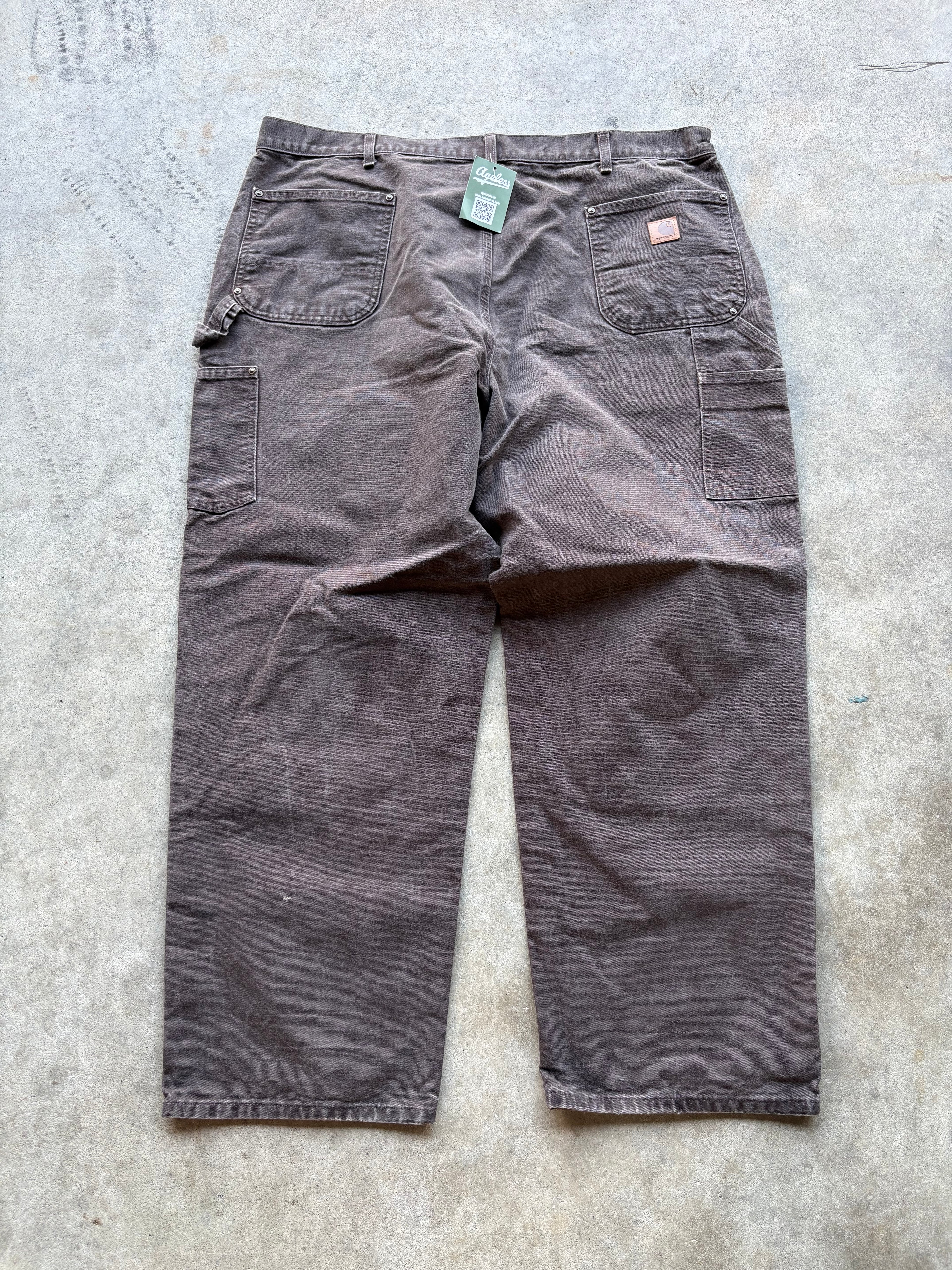 Vintage Carhartt Brown Faded Double Knee Carpenter Pants