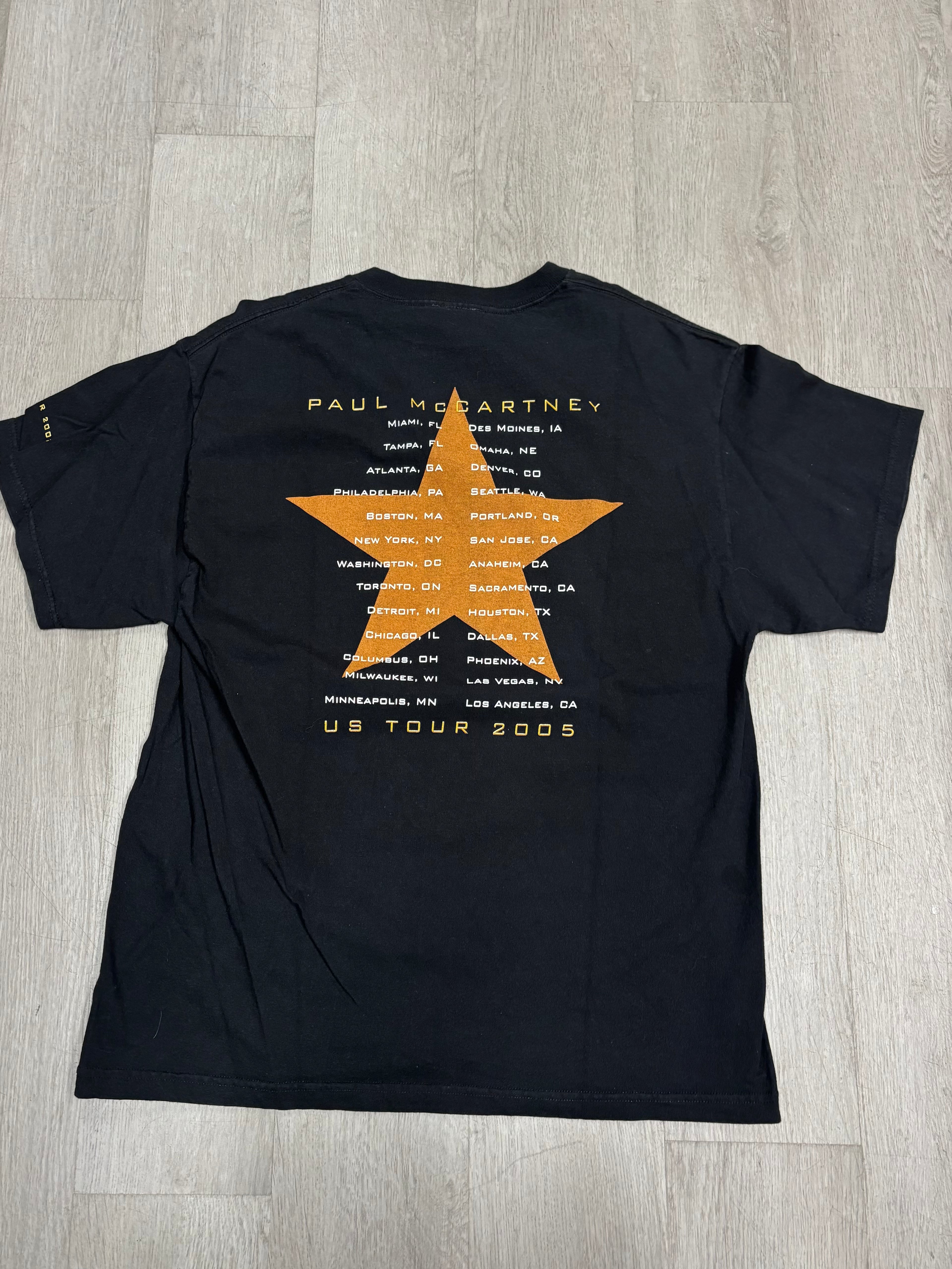 2005 Paul McCartney US Tour Tee