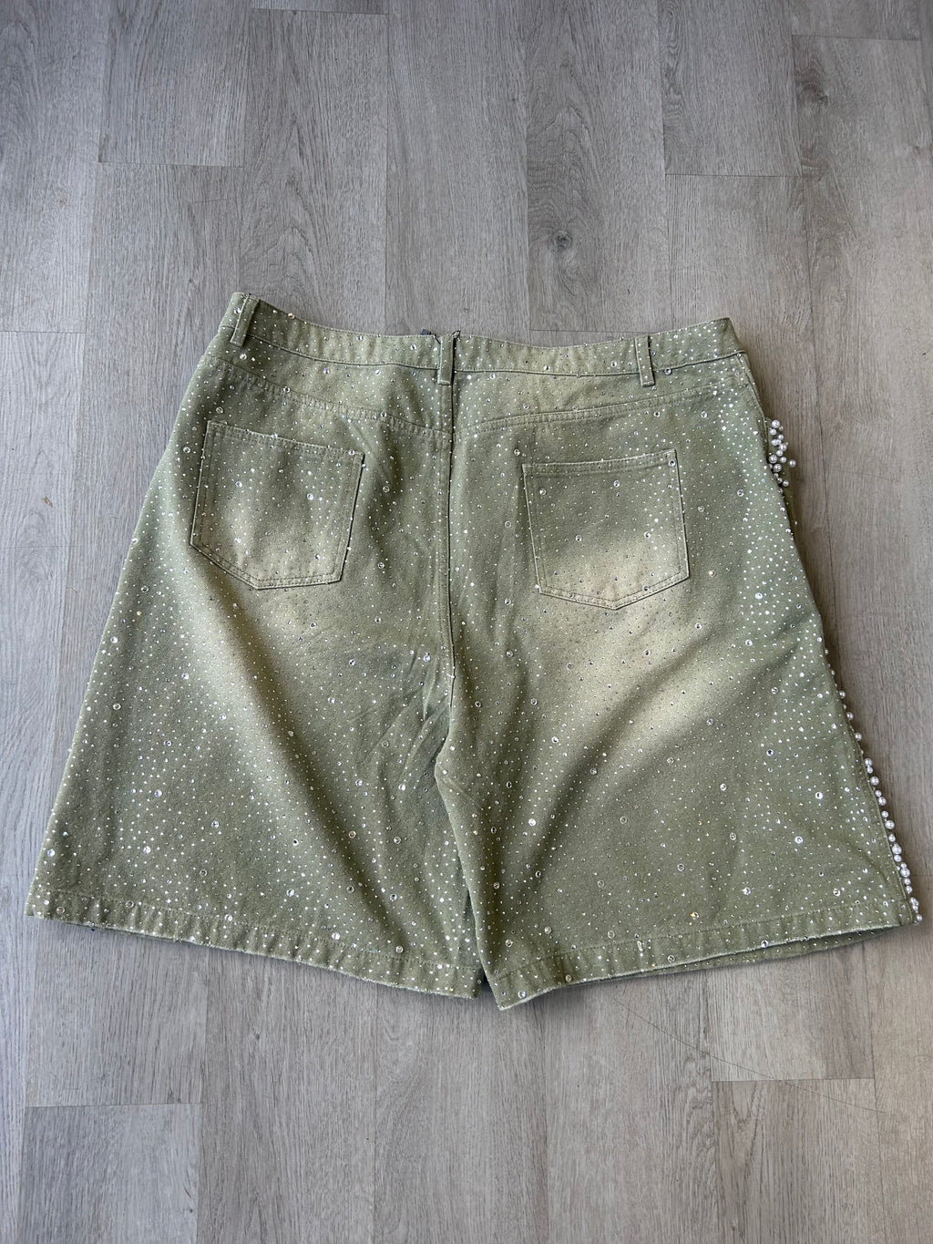 Vale Forever Rainforest Jorts 'Seafoam