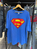 Blue Superman Symbol Tee