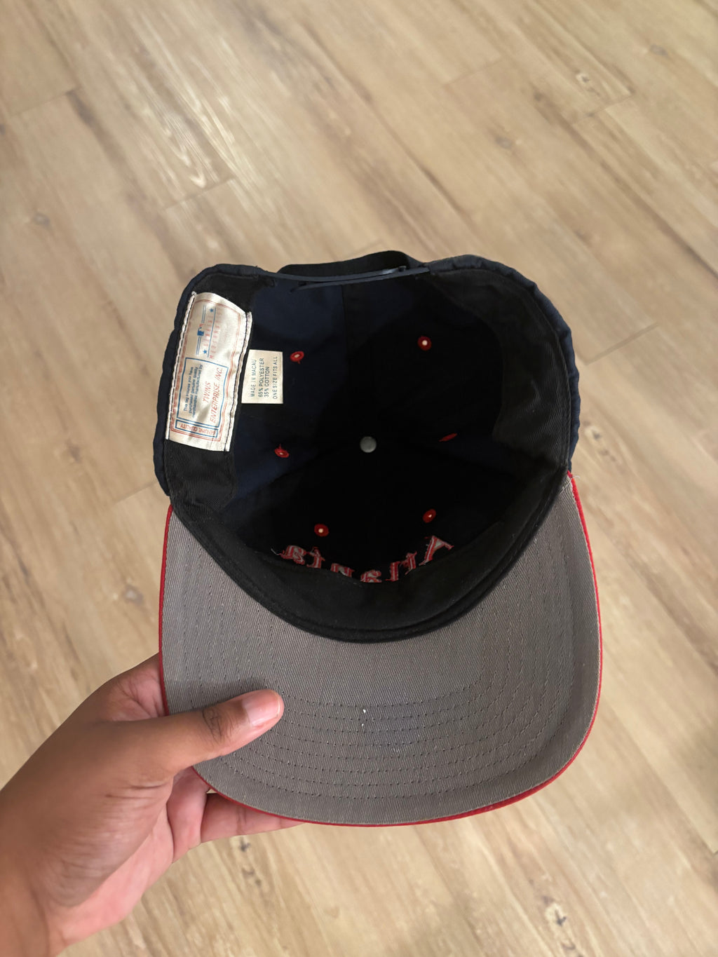 Vintage Atlanta Braves Snapback Hat