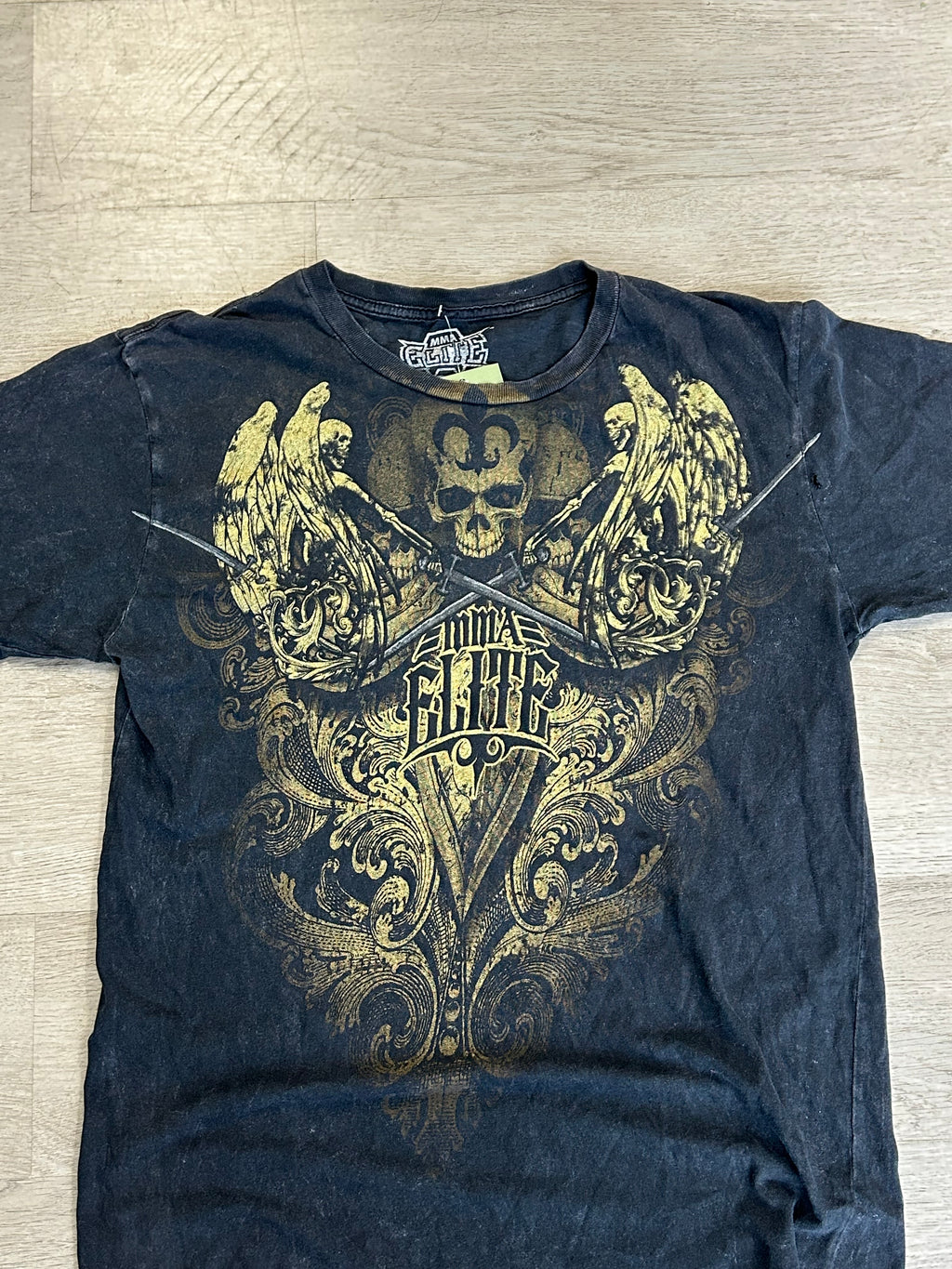 Y2K MMA Elite Skull Sword Tee