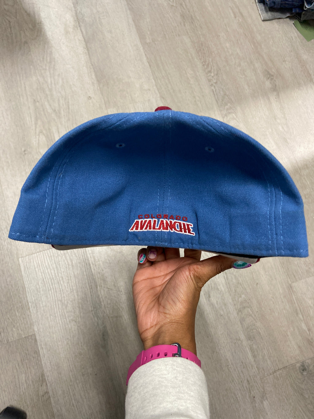 New Era Colorado Avalanche Burgundy Brim