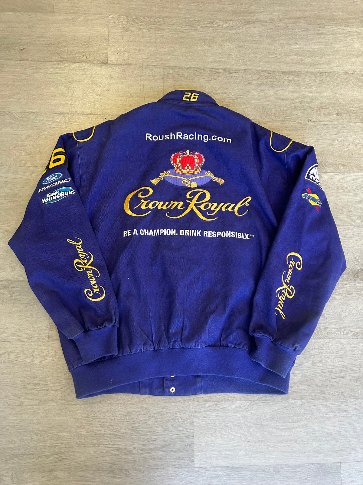 Vintage Crown Royal Race Jacket