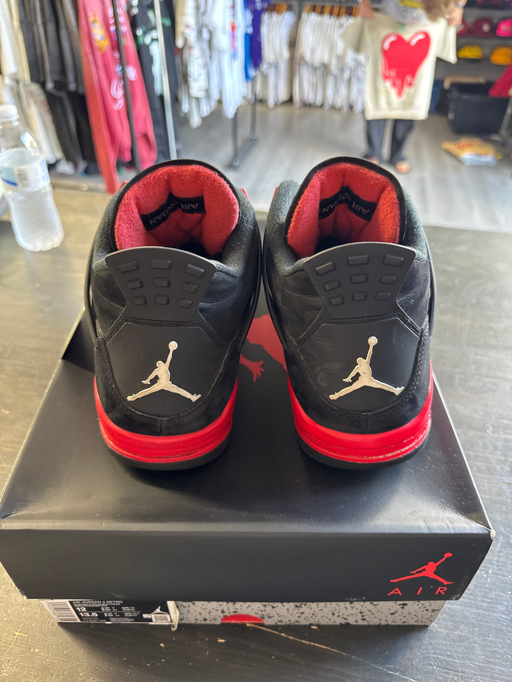 Pre-owned Jordan Retro 4 Red Thunder