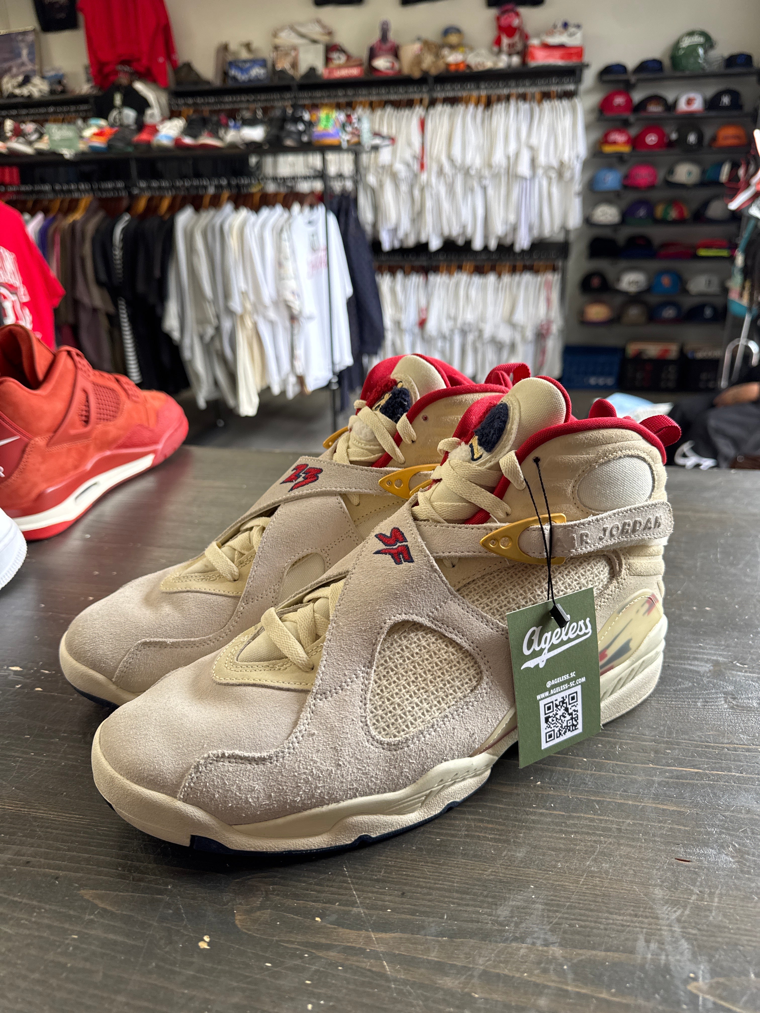 Pre-owned Jordan Retro 8 SP Solefly Mi Casa Es Su Casa