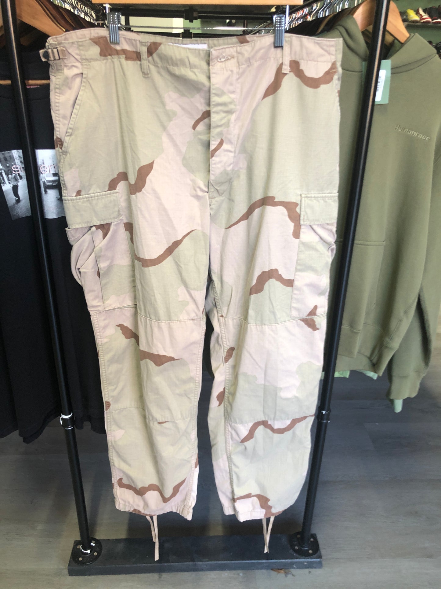 Military Camo Cargo Pants