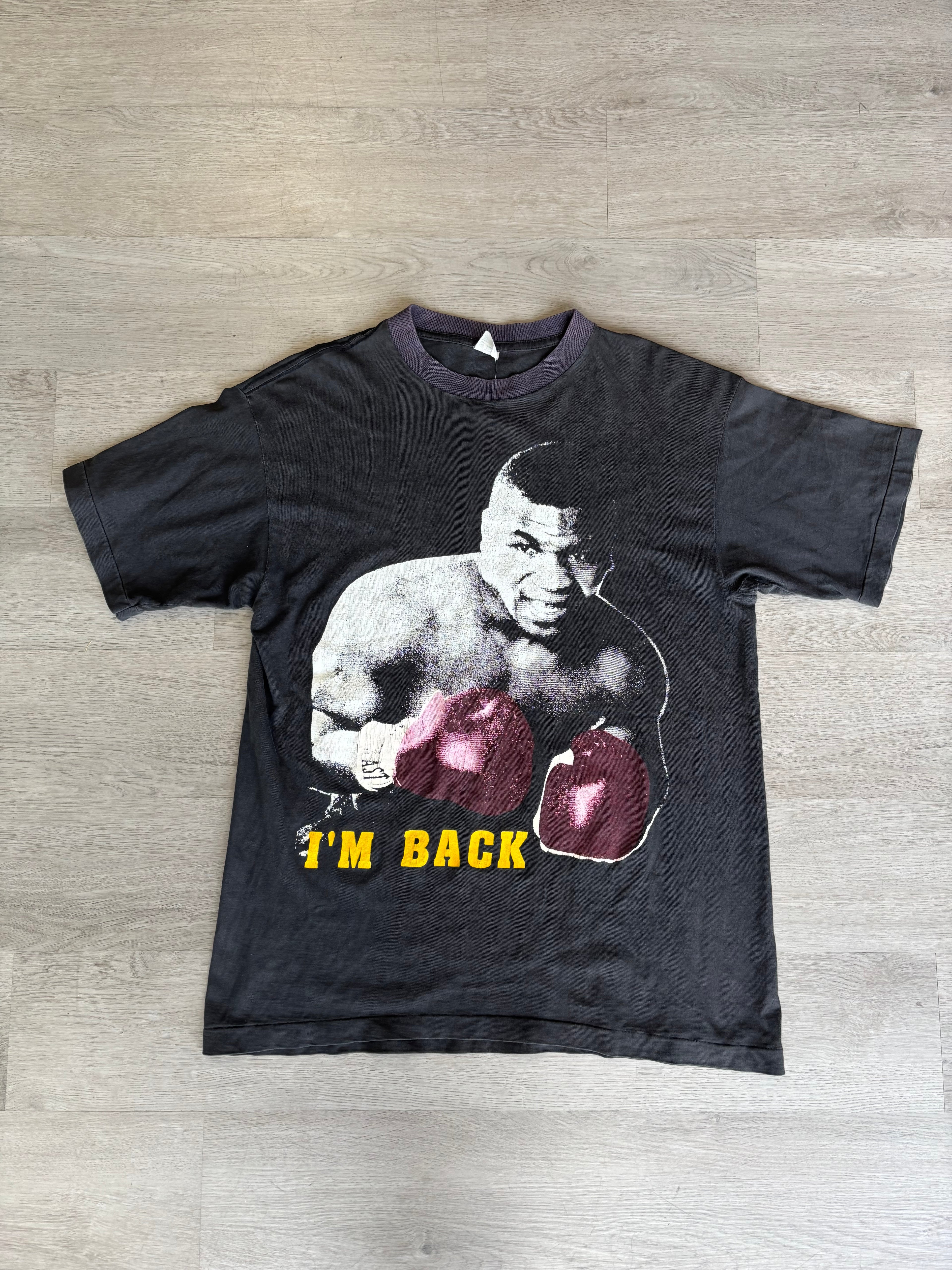 Vintage 1990s Bay Club I'm Back Mike Tyson Tee