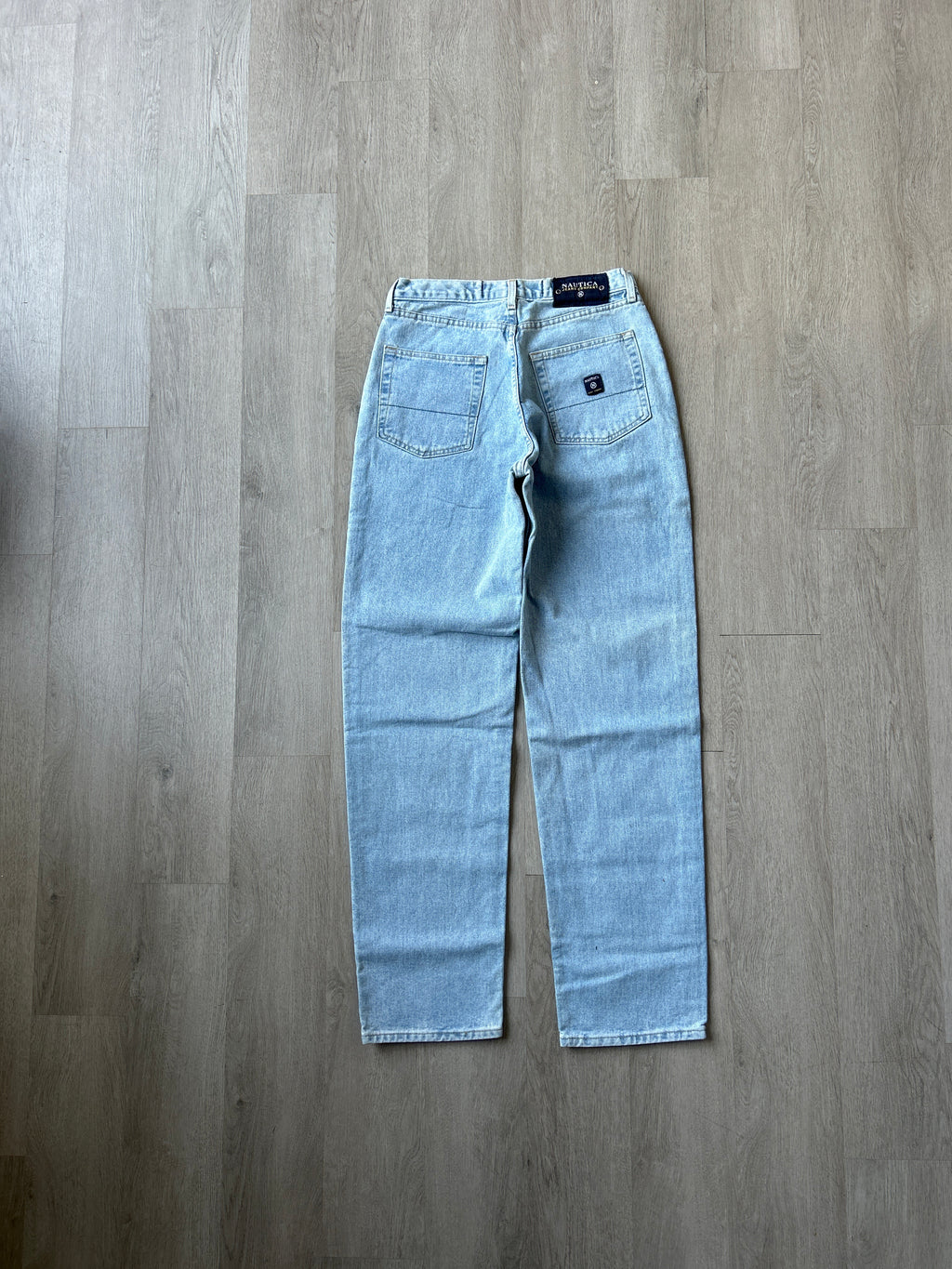 Vintage Nautica Jeans Company Baggy Light Washed Denim Jeans