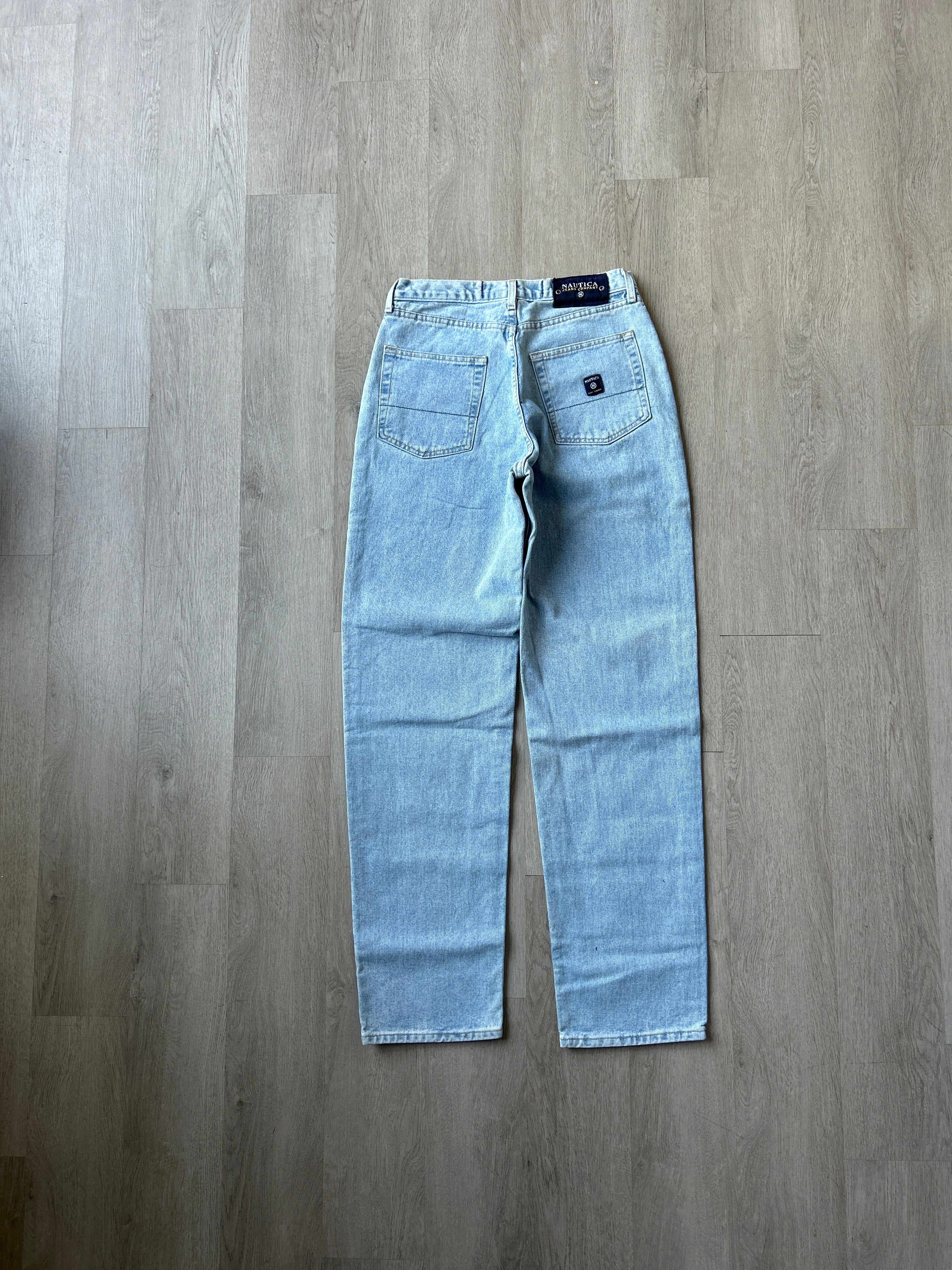 Vintage Nautica Jeans Company Baggy Light Washed Denim Jeans