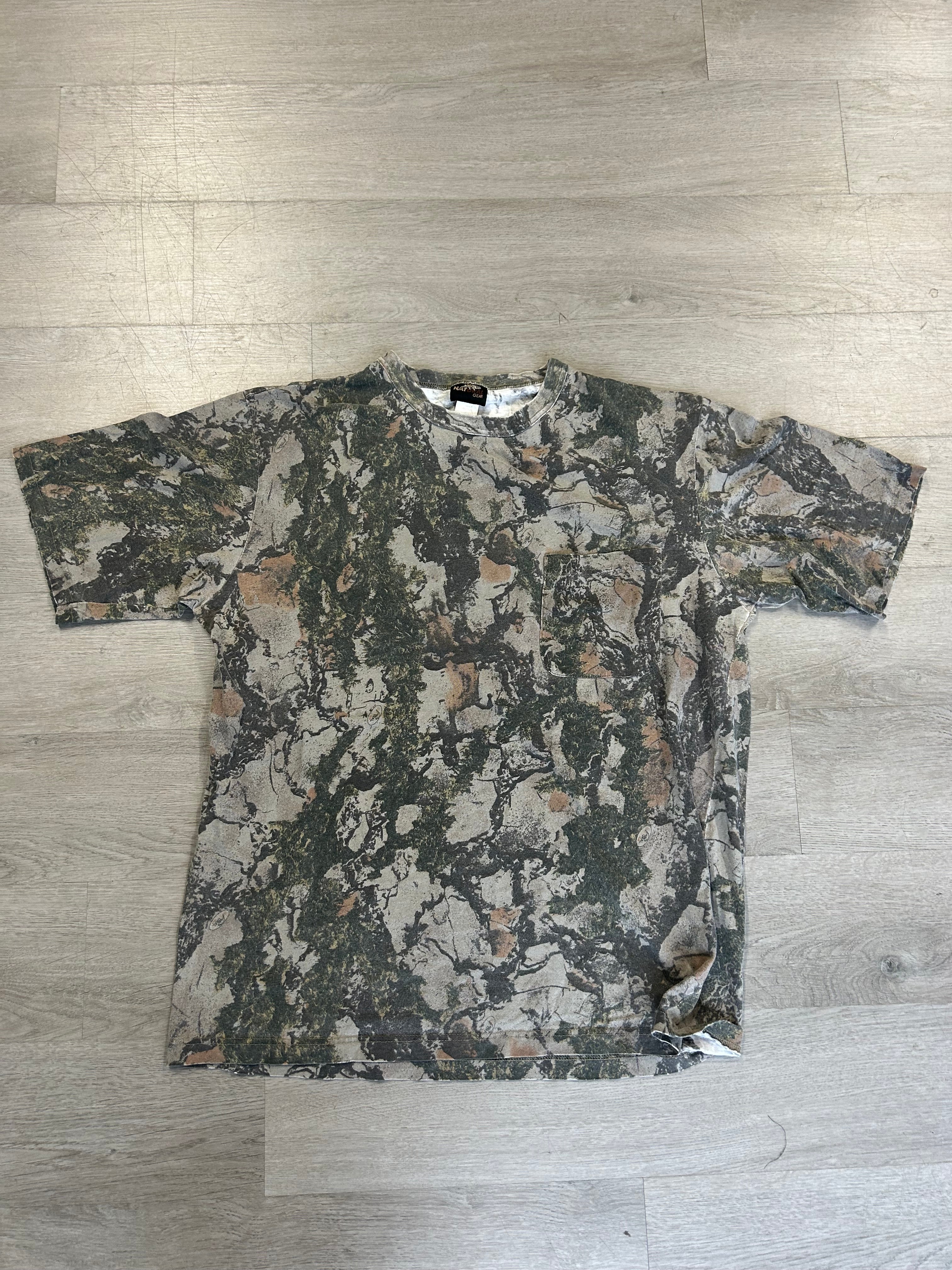 Vintage Natural Gear Camo Tee