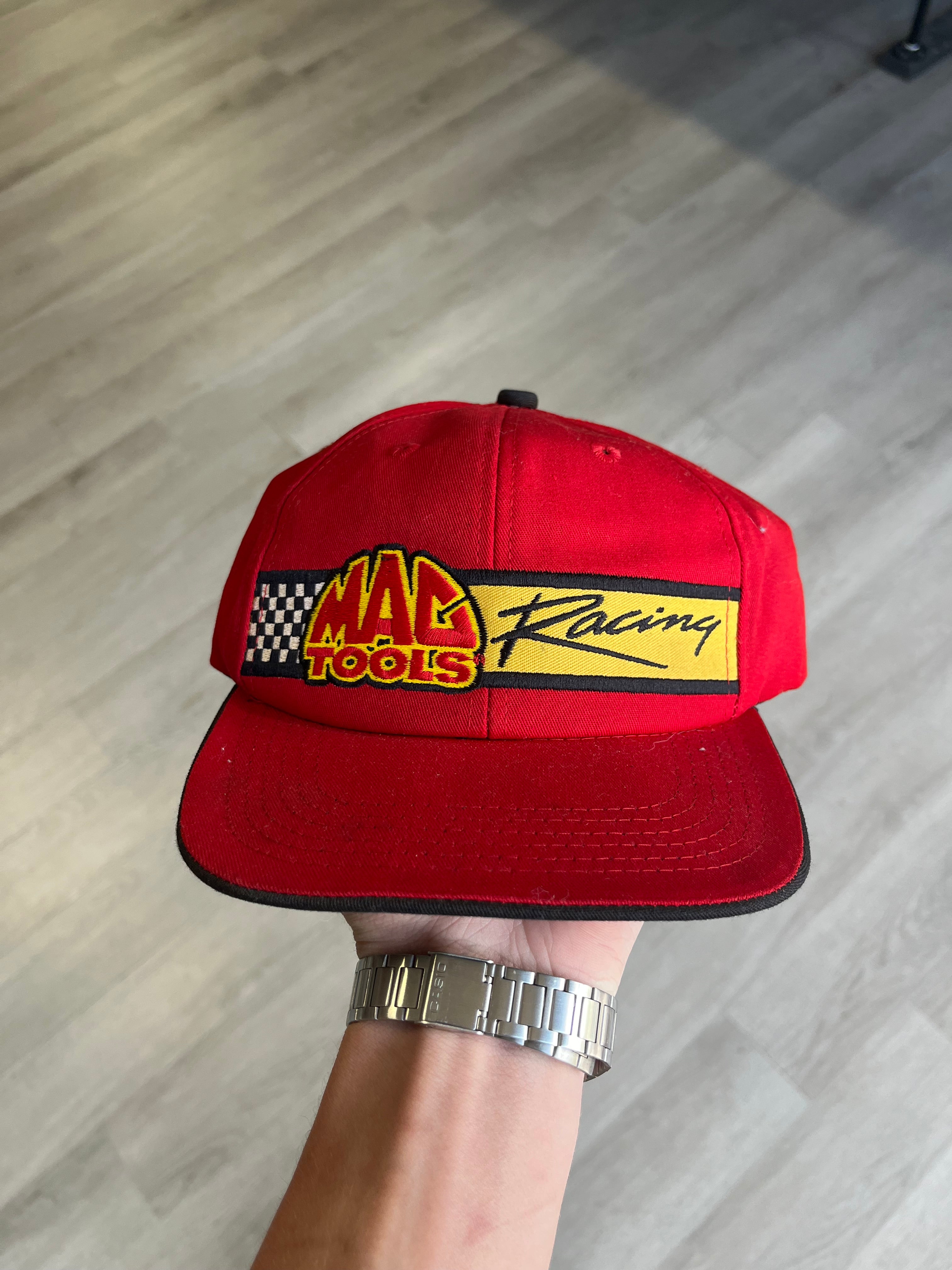 Vintage Mac Tools Racing SnapBack Hat