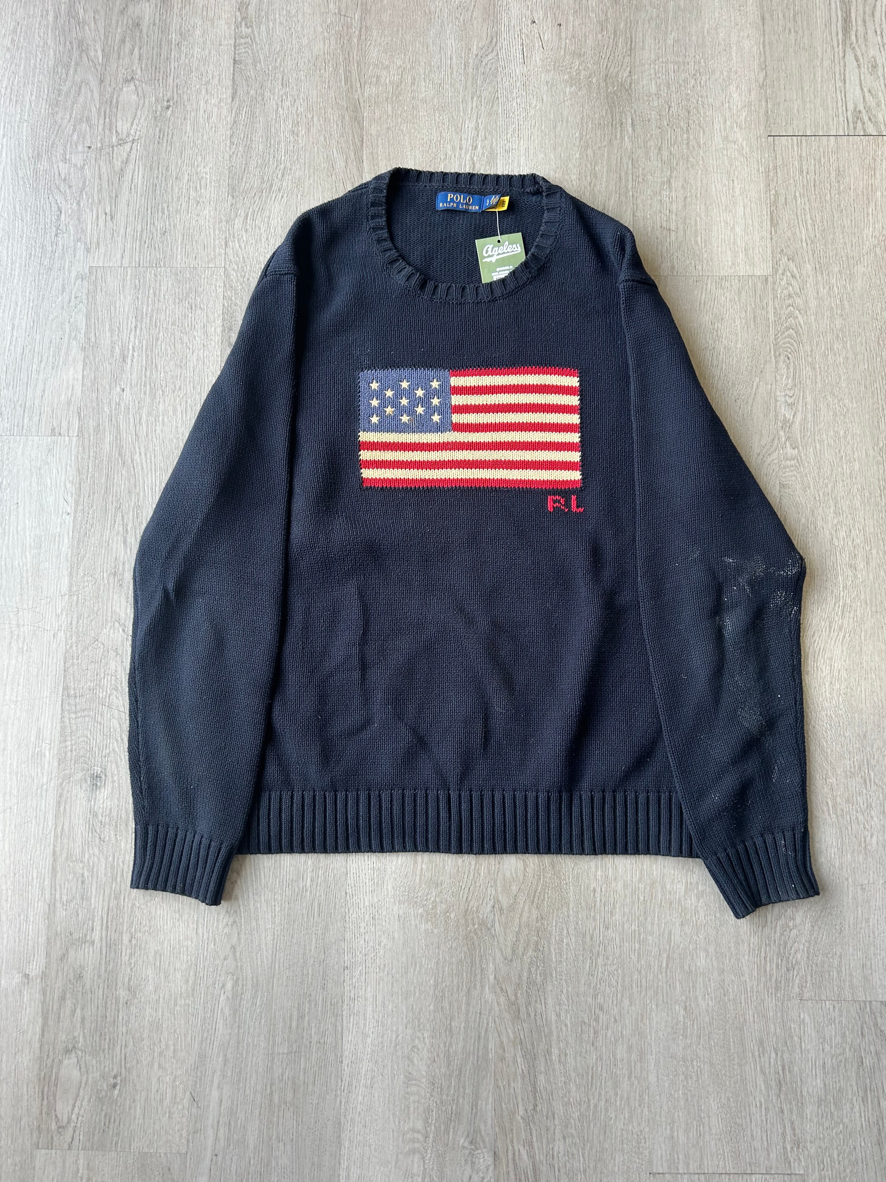 Polo Ralph Lauren American Flag Sweater