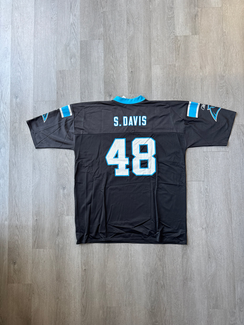 Vintage Reebok Carolina Panthers Stephen Davis Football Jersey