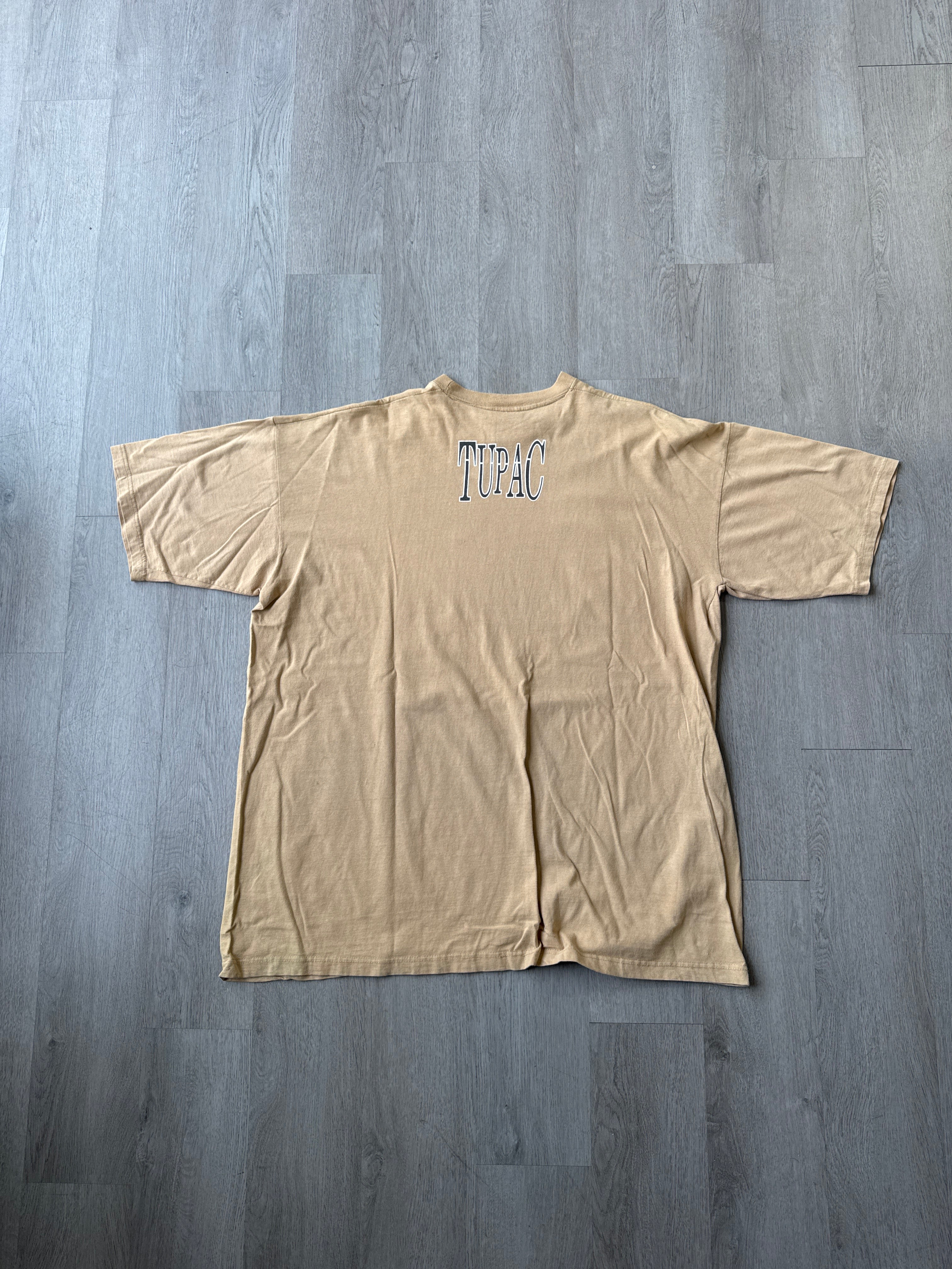 Vintage Tupac Shakur 2 Pac The Rose That Grew From Concrete Promo Rap Tee