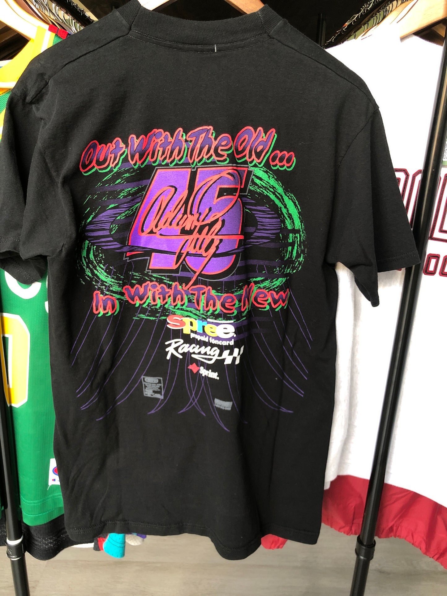 Adam Petty Black Racing Tee