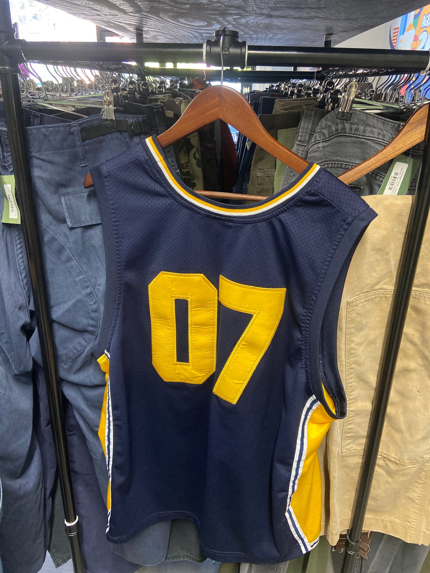 Vintage Michigan Wolverines Basketball Jersey