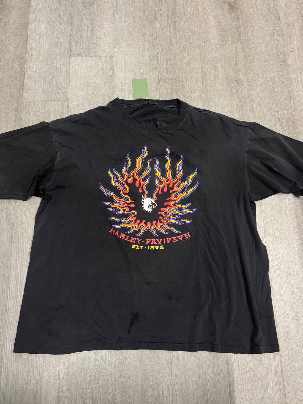 Vintage Harley Davidson Distressed Eagle Tee