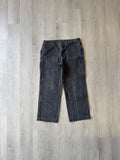 Carhartt Women’s Relaxed Fit Faded Black Double Knee Carpenter Pants
