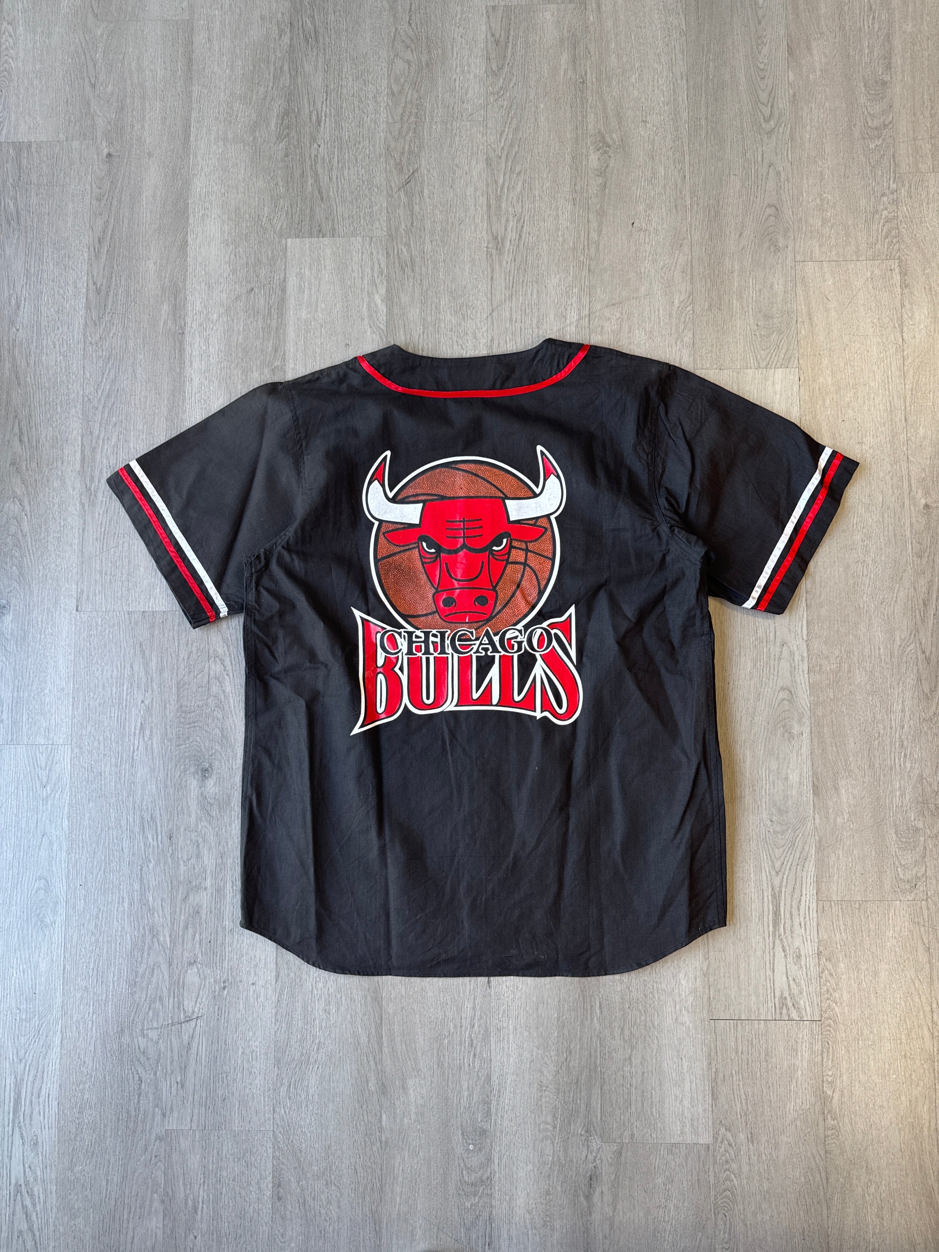 Vintage U.S. Sportswear Chicago Bulls Baseball Jersey Shorts Set