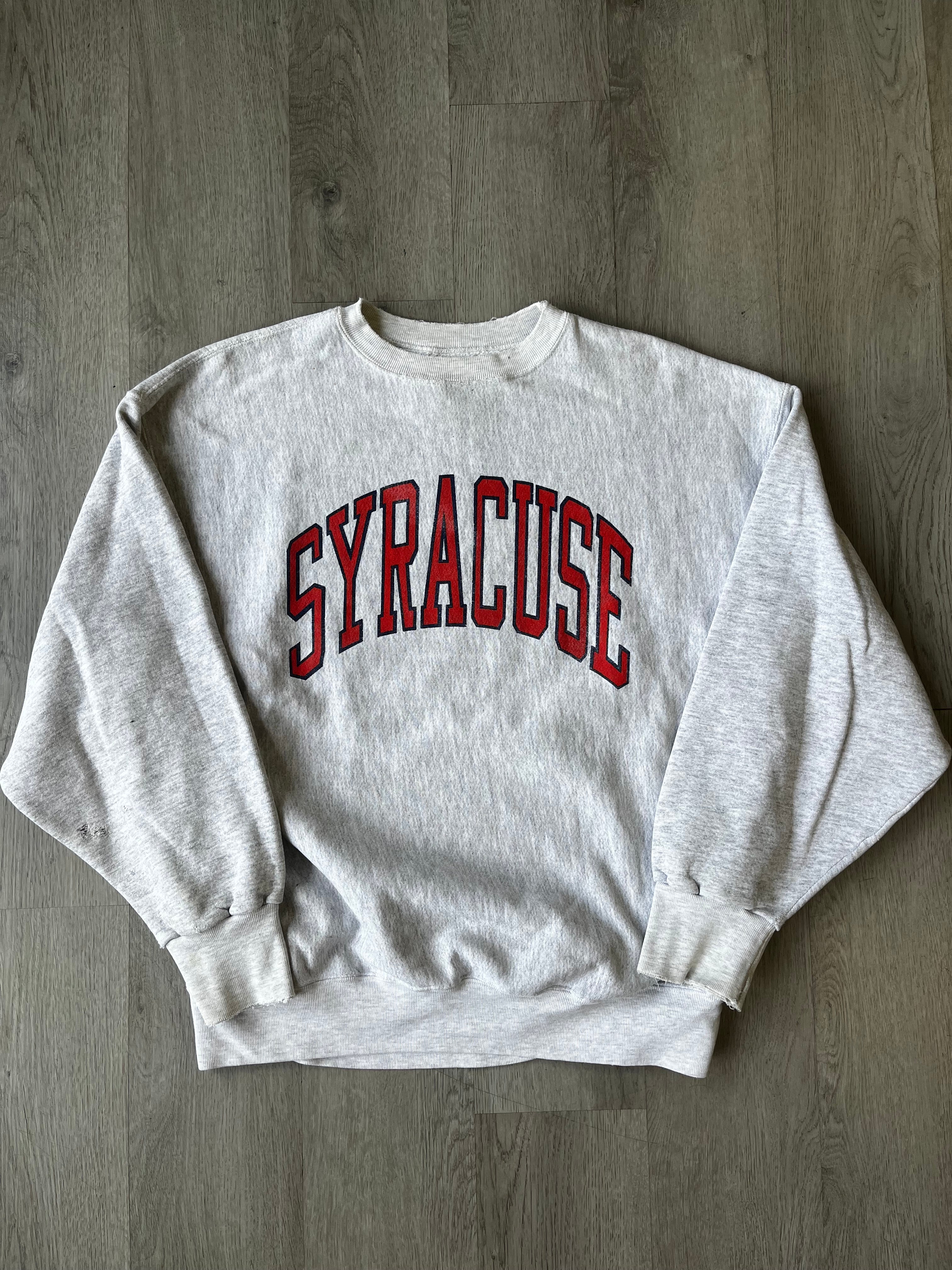 Vintage Grey Syracuse University Sweatshirt