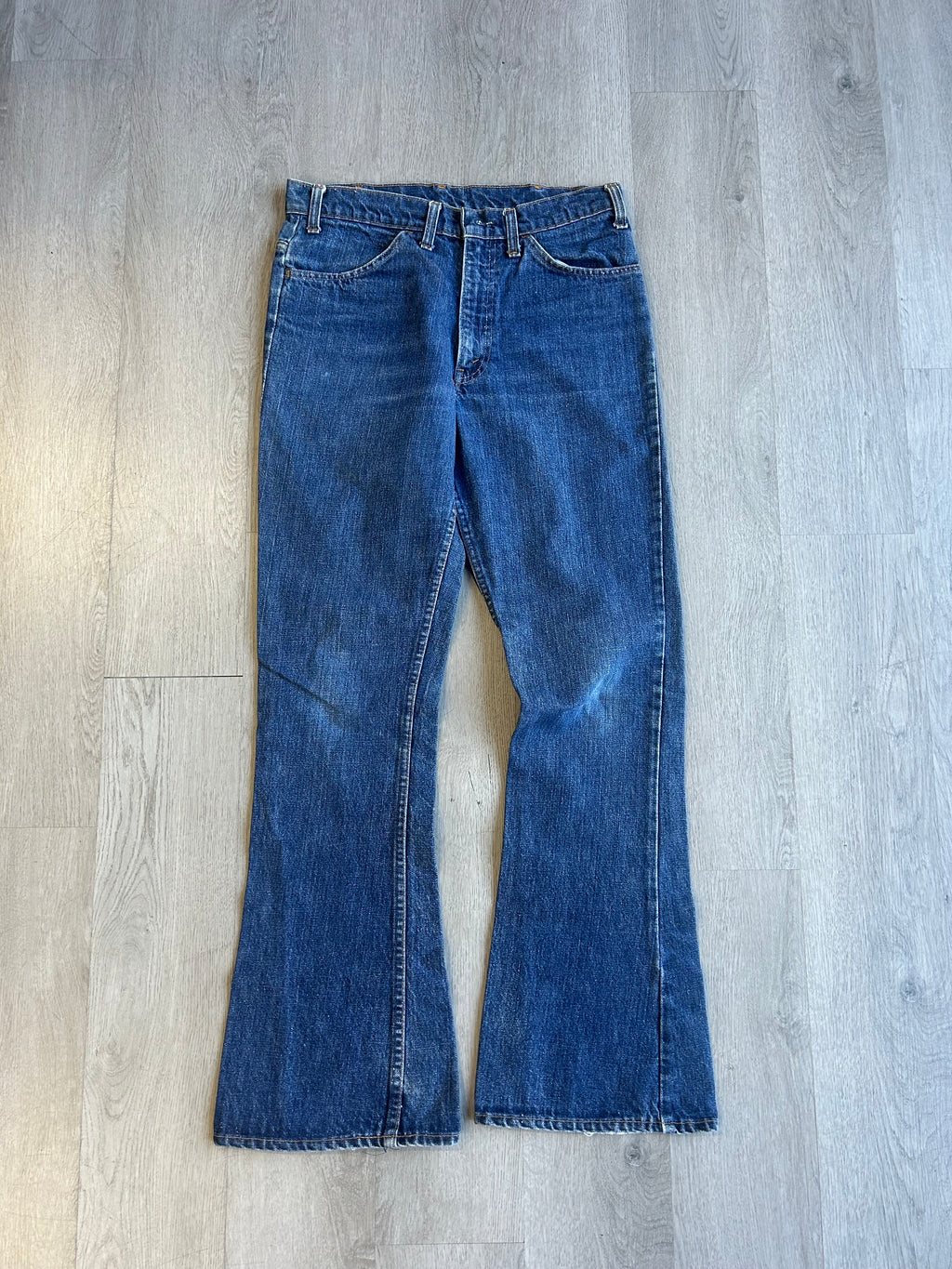 Vintage Levi Dark Wash Boot Cut Jeans