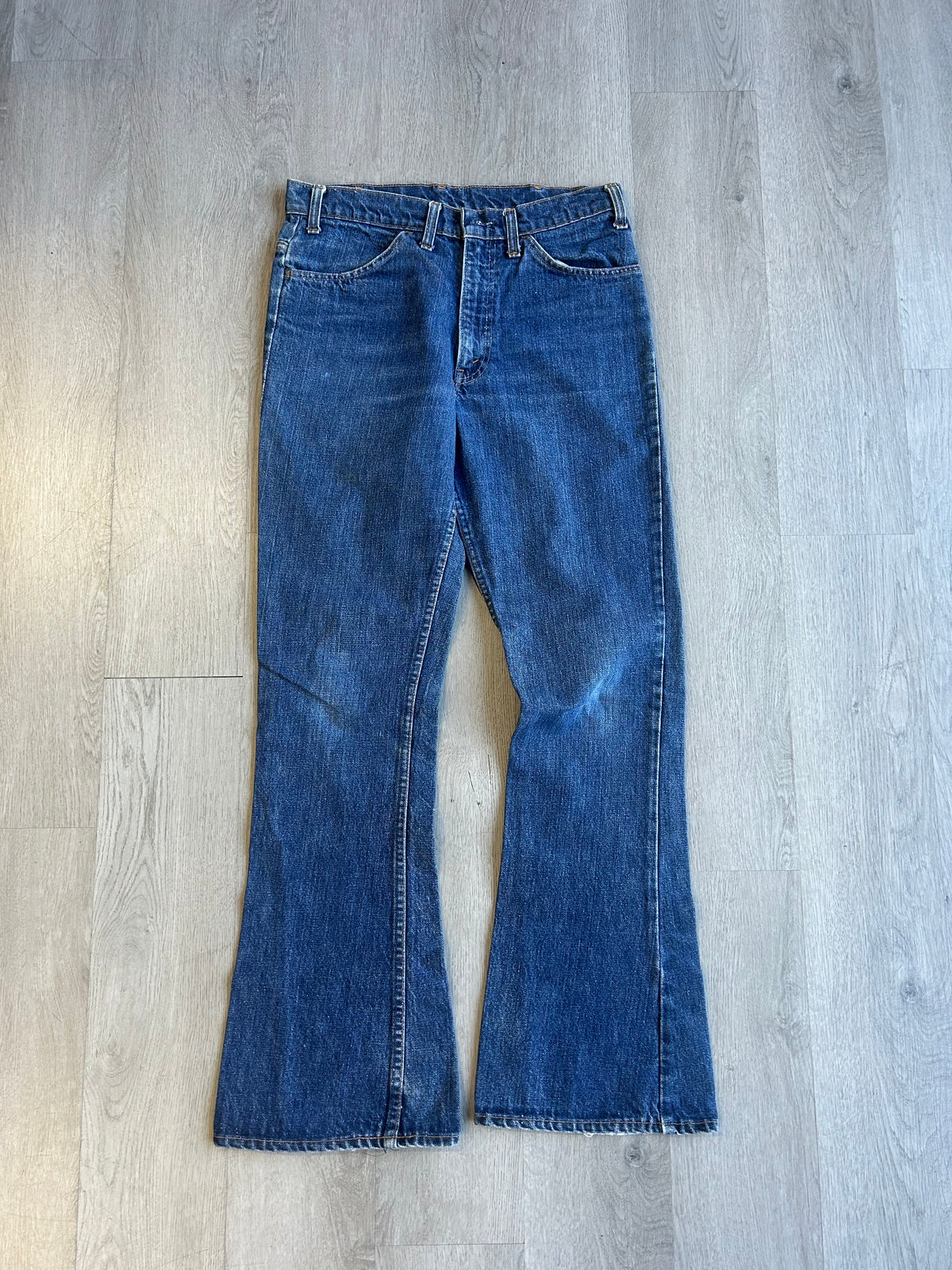 Vintage Levi Dark Wash Boot Cut Jeans