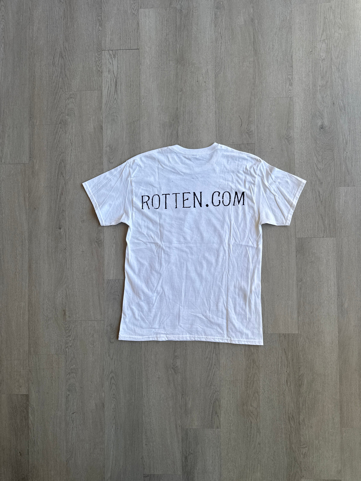 Vintage Rotten Allegory of Death Uncharred Skeleton AOP Tee