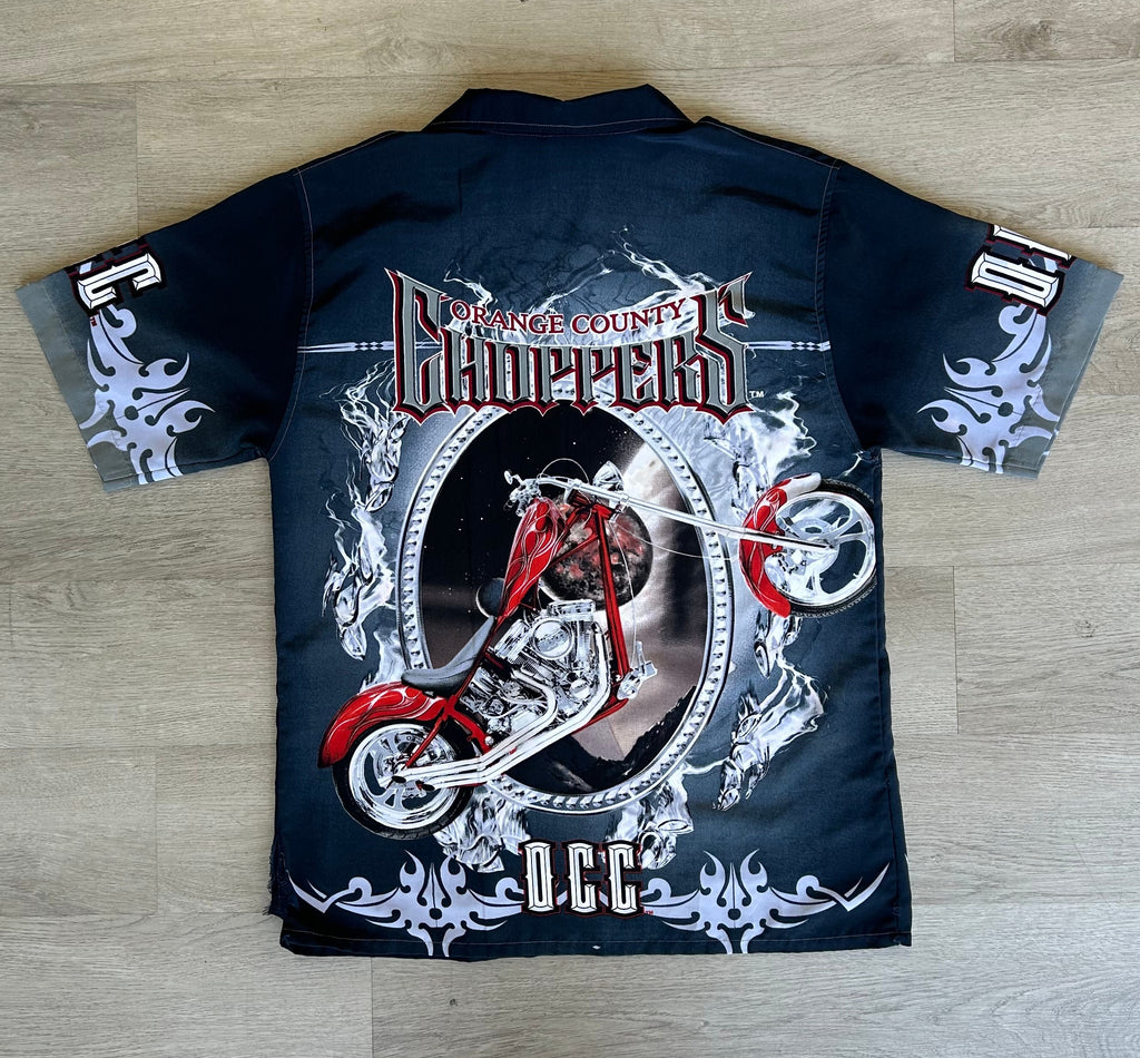 Vintage 2004 Orange County Choppers Button-Up Shirt
