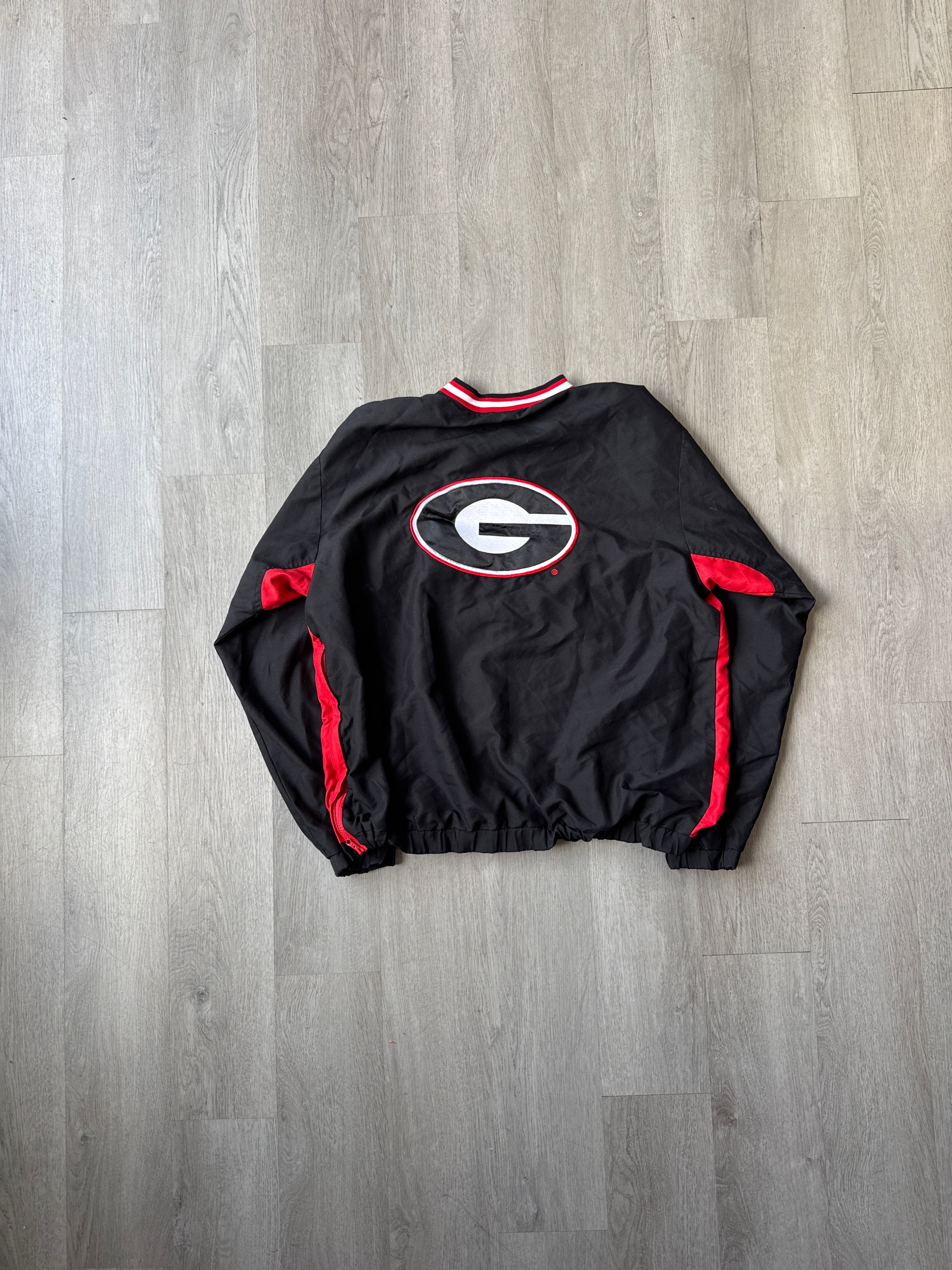 Vintage University Of Georgia Bulldogs Pullover