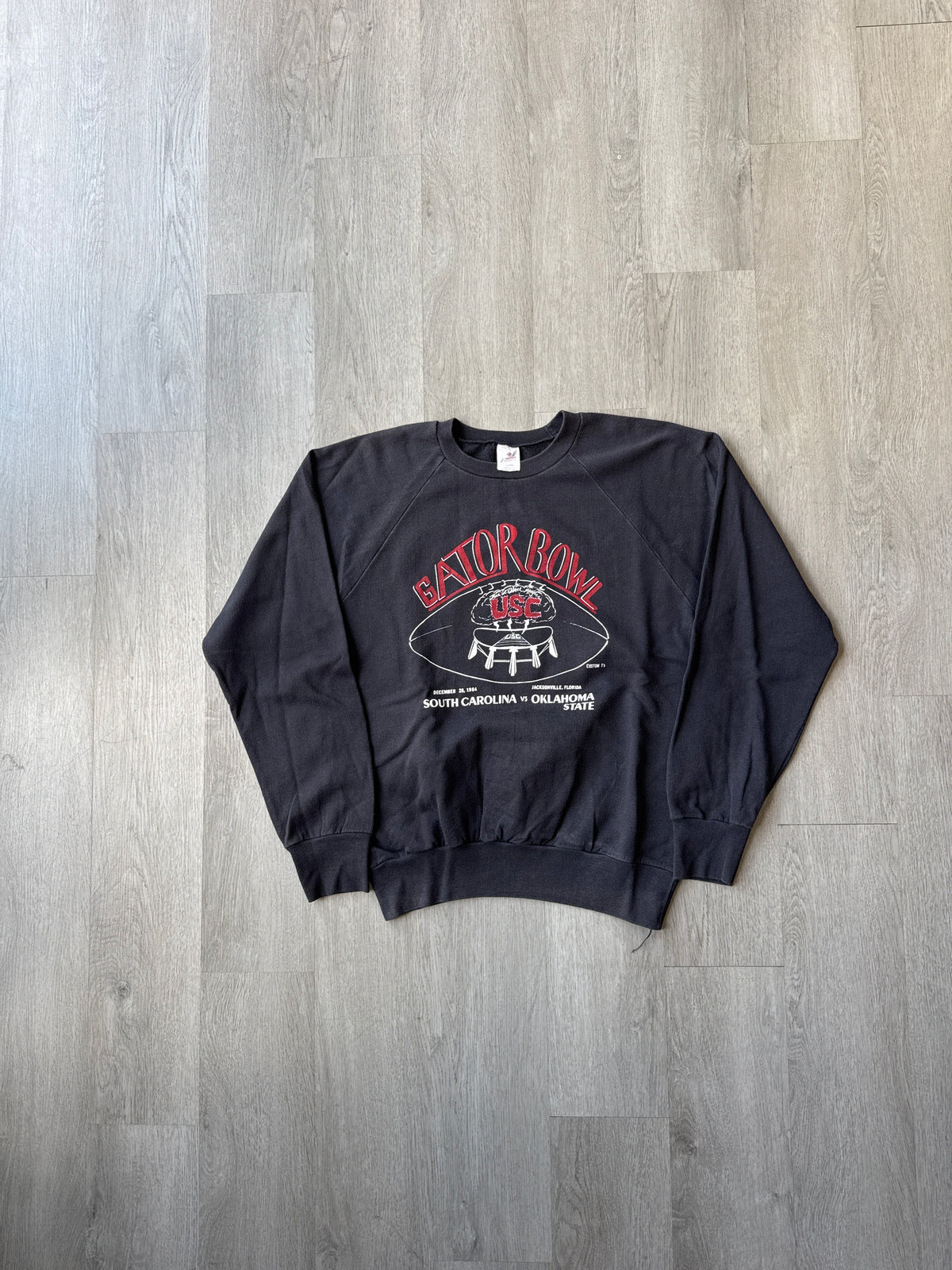 Vintage 1984 Gator Bowl University Of South Carolina Gamecocks Sweatshirt