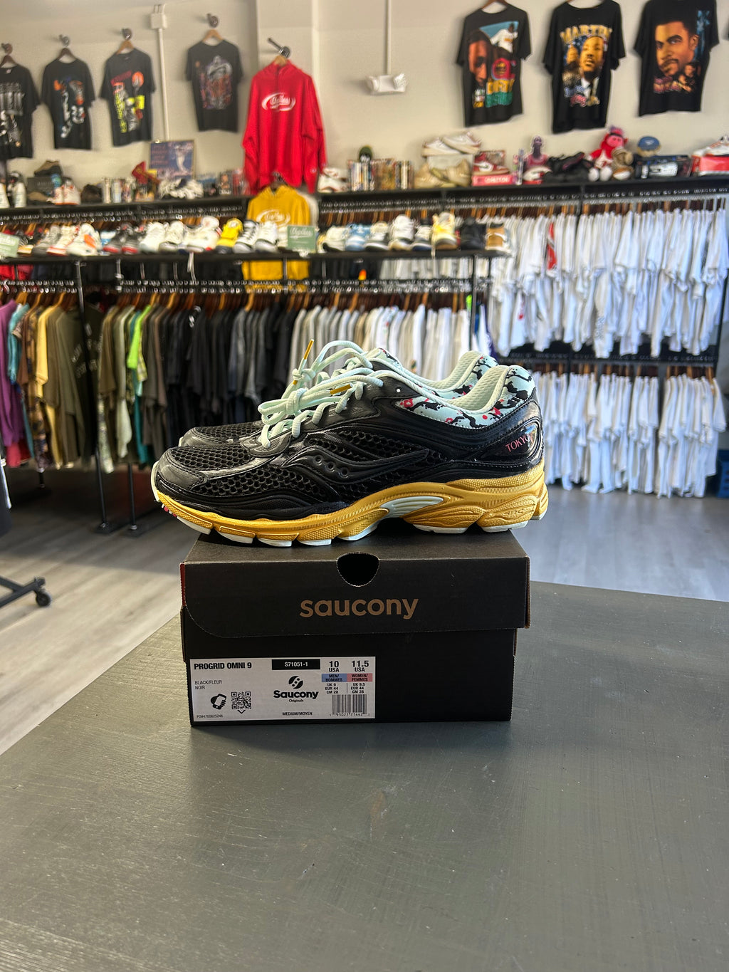Pre-Owned Saucony ProGrid Omni 9 City Pack Tokyo