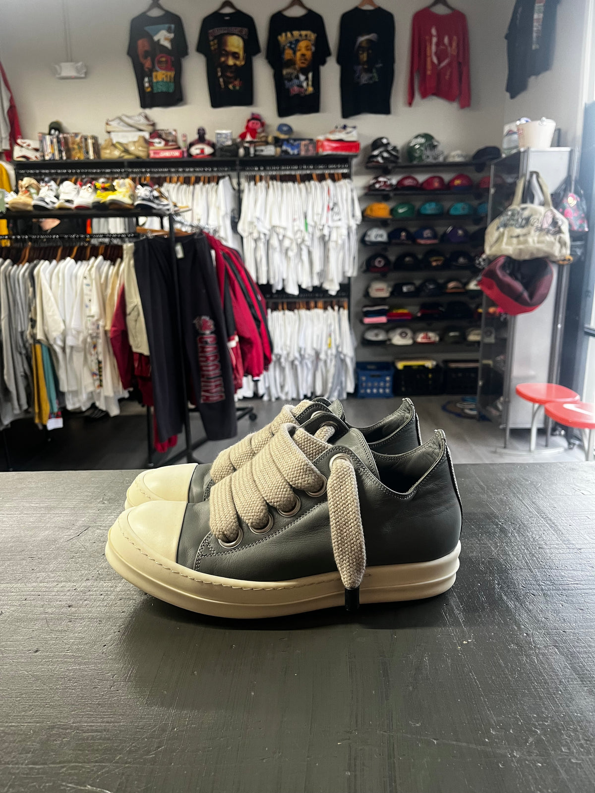 Pre-Owned Rick Owen’s Jumolace Low Sneakers