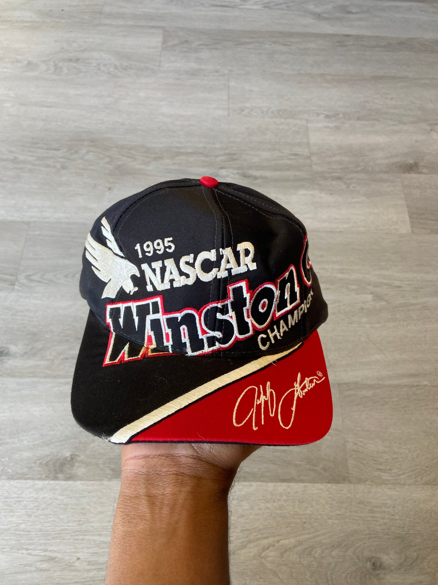 Vintage 1995 Jeff Gordon Winston Cup Champion Nascar Snapback Hat