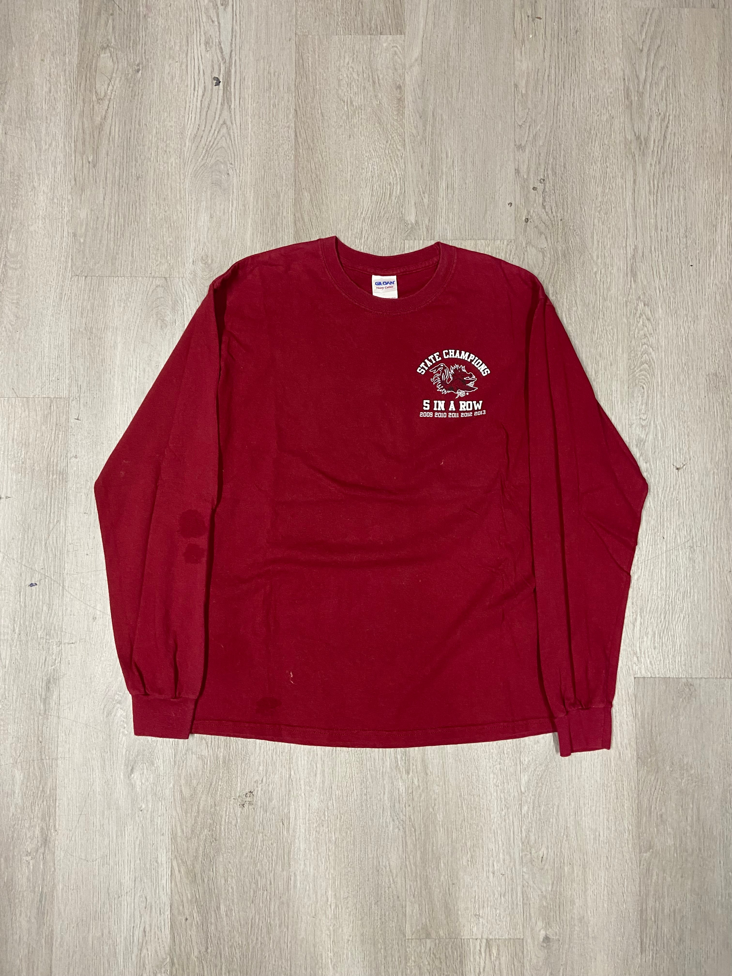 University of South Carolina State Champions ‘5 In A Row’ Longsleeve Tee