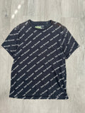 Black True Religion Print Tee