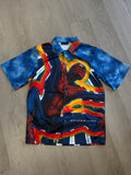 Vintage Spider-Man AOP Button Up Shirt