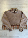 Mnml Flannel Hoodie