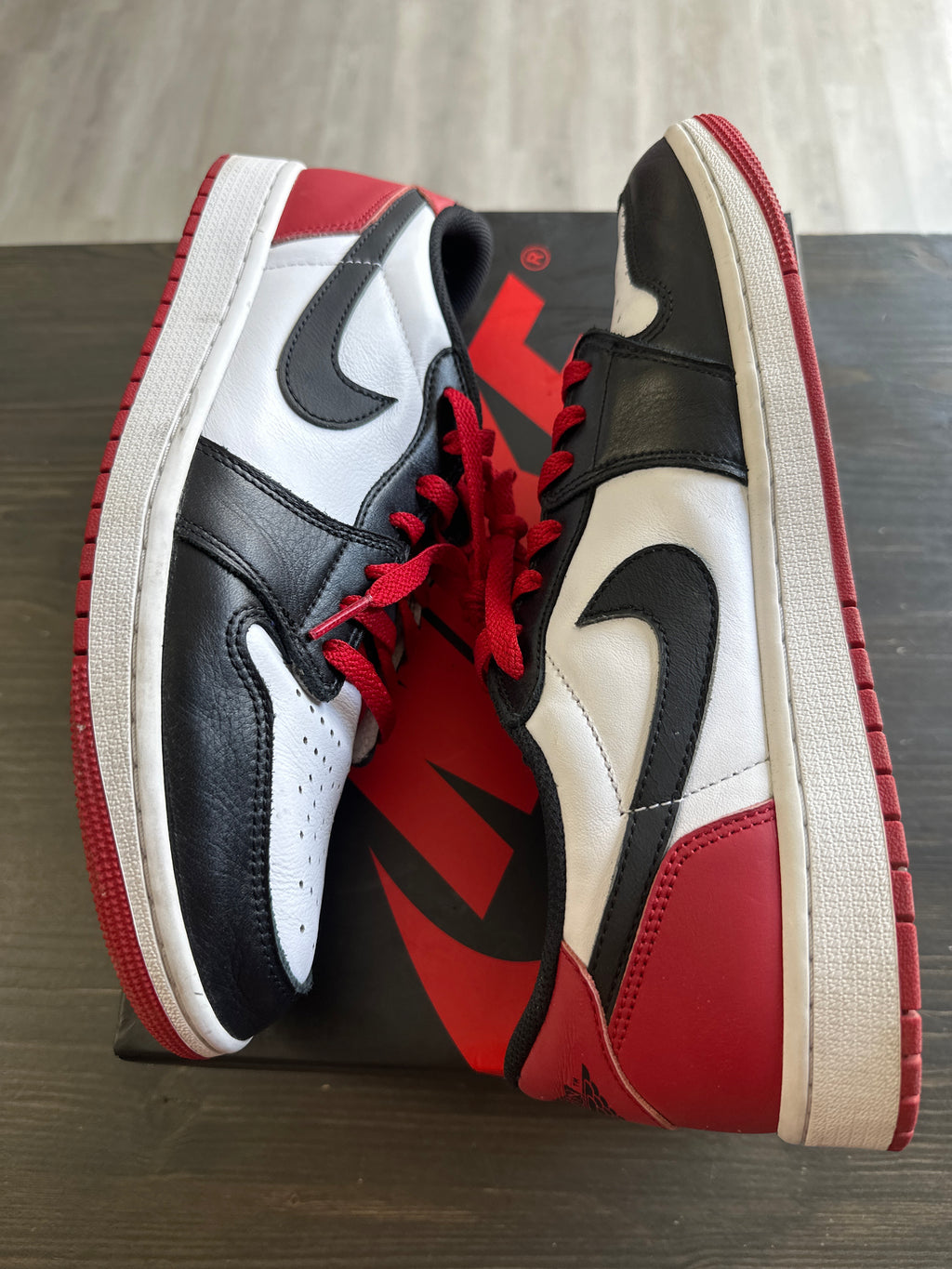 Pre-Owned Jordan 1 Retro Low Black Toe