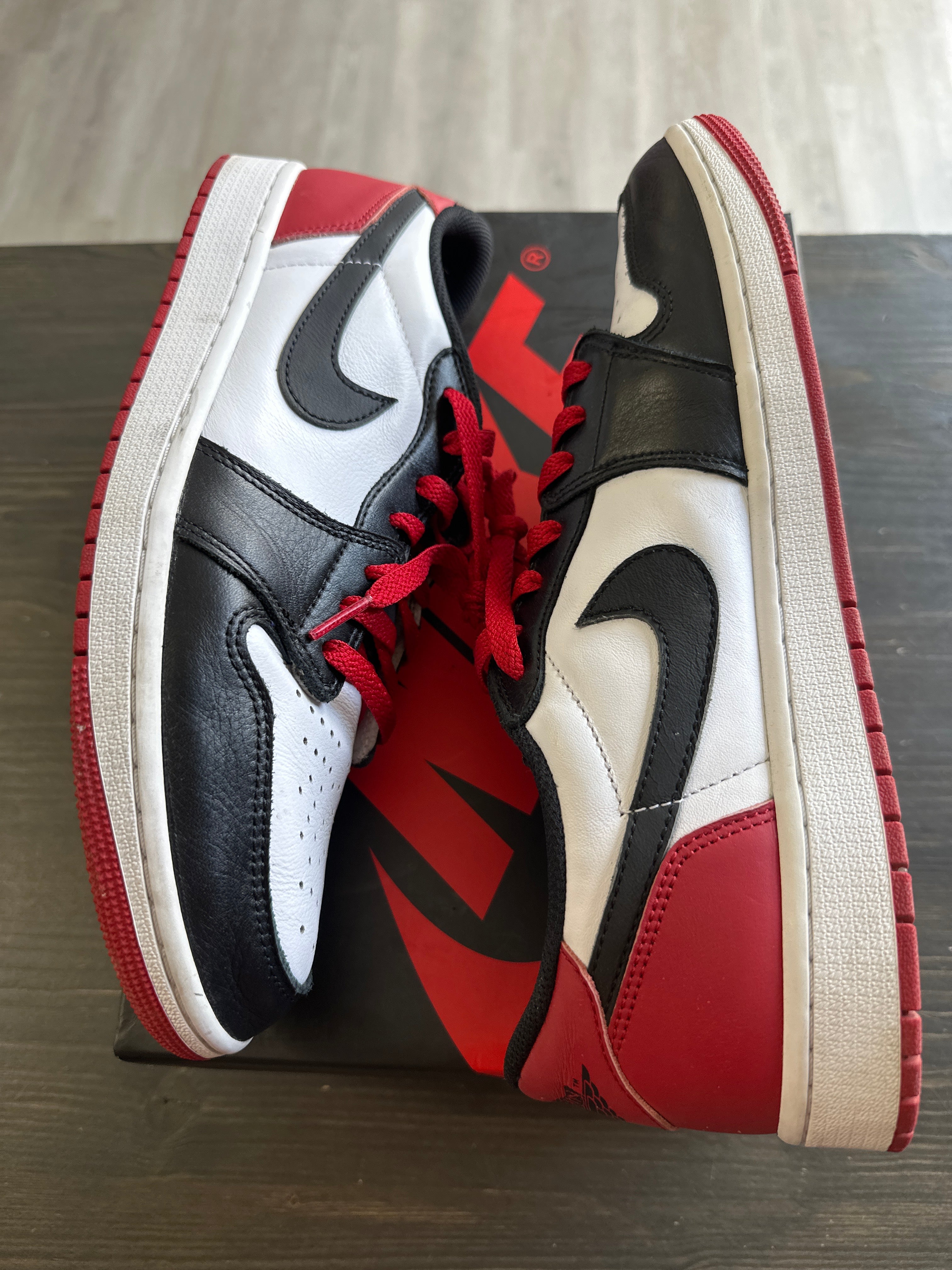 Pre-Owned Jordan 1 Retro Low Black Toe