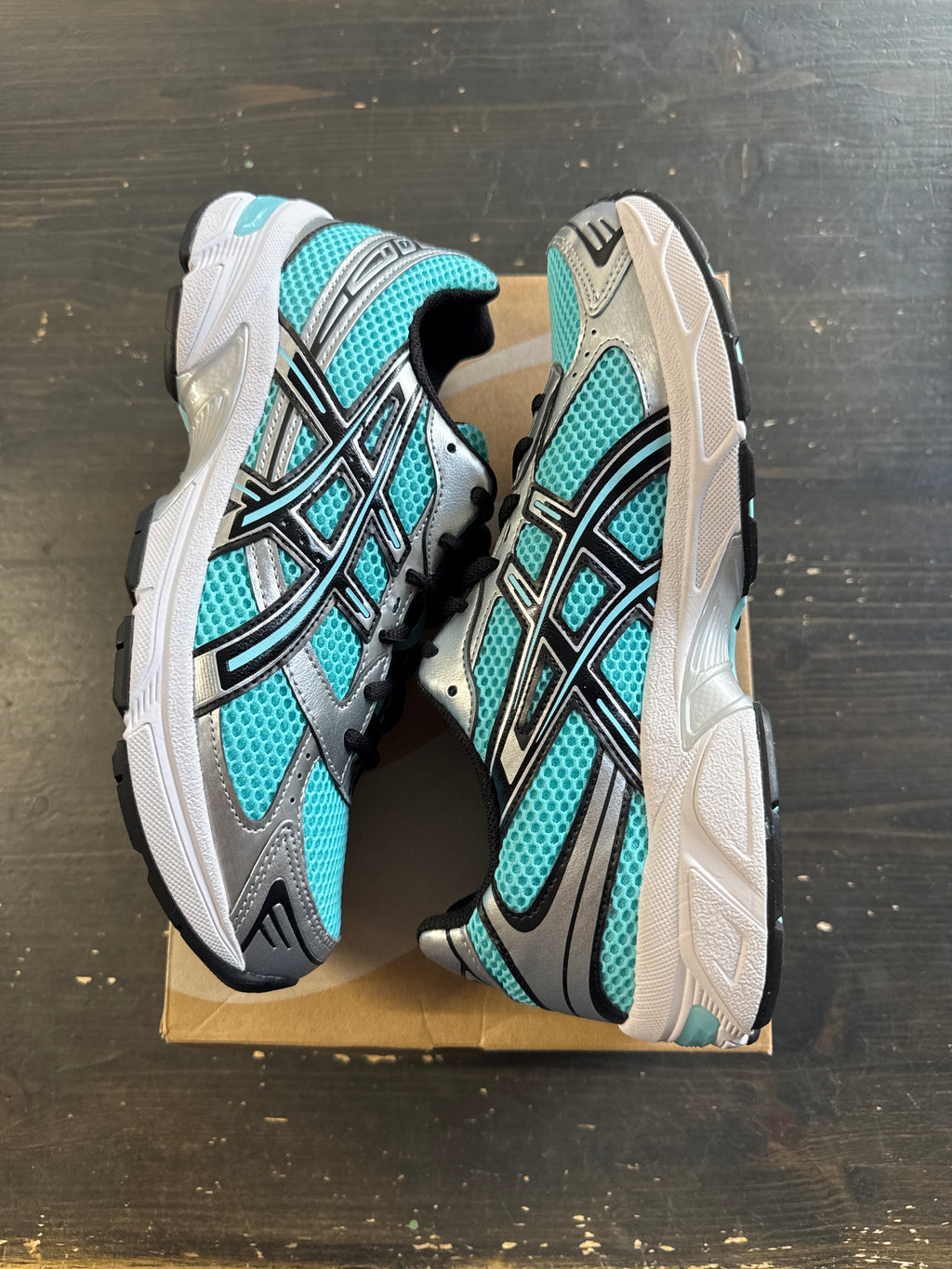 Pre-owned Asics Gel-1130 Larimar Blue Silver