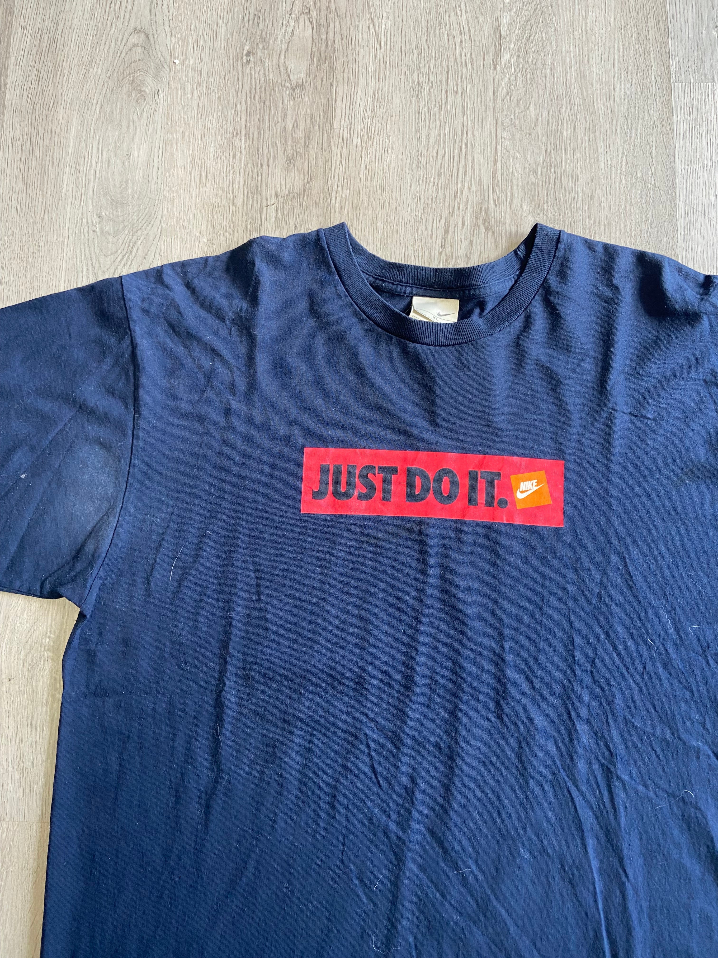 Vintage Navy Nike Just Do It Tee