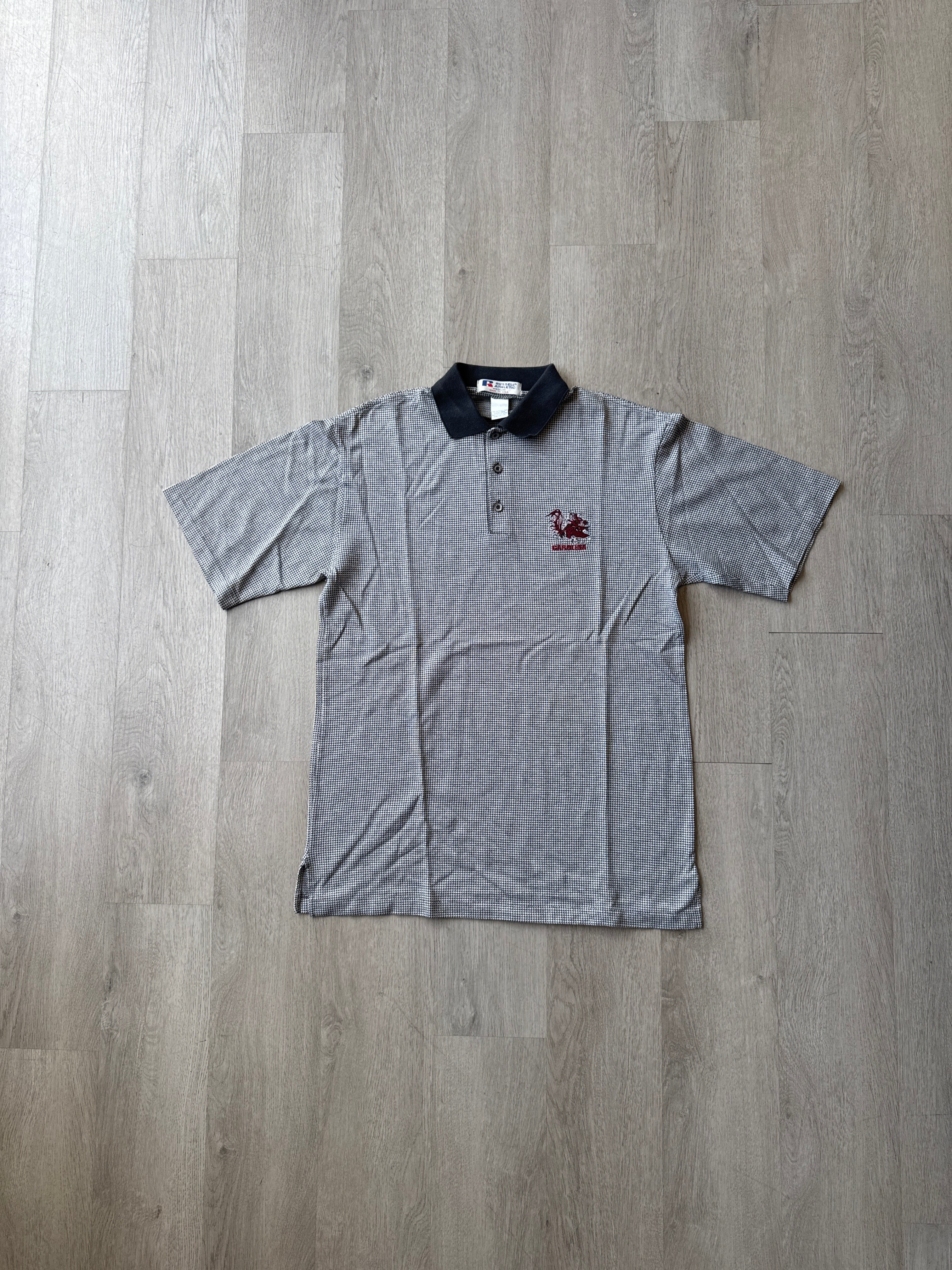 Vintage Russell Athletic University Of South Carolina Gamecocks Polo Shirt