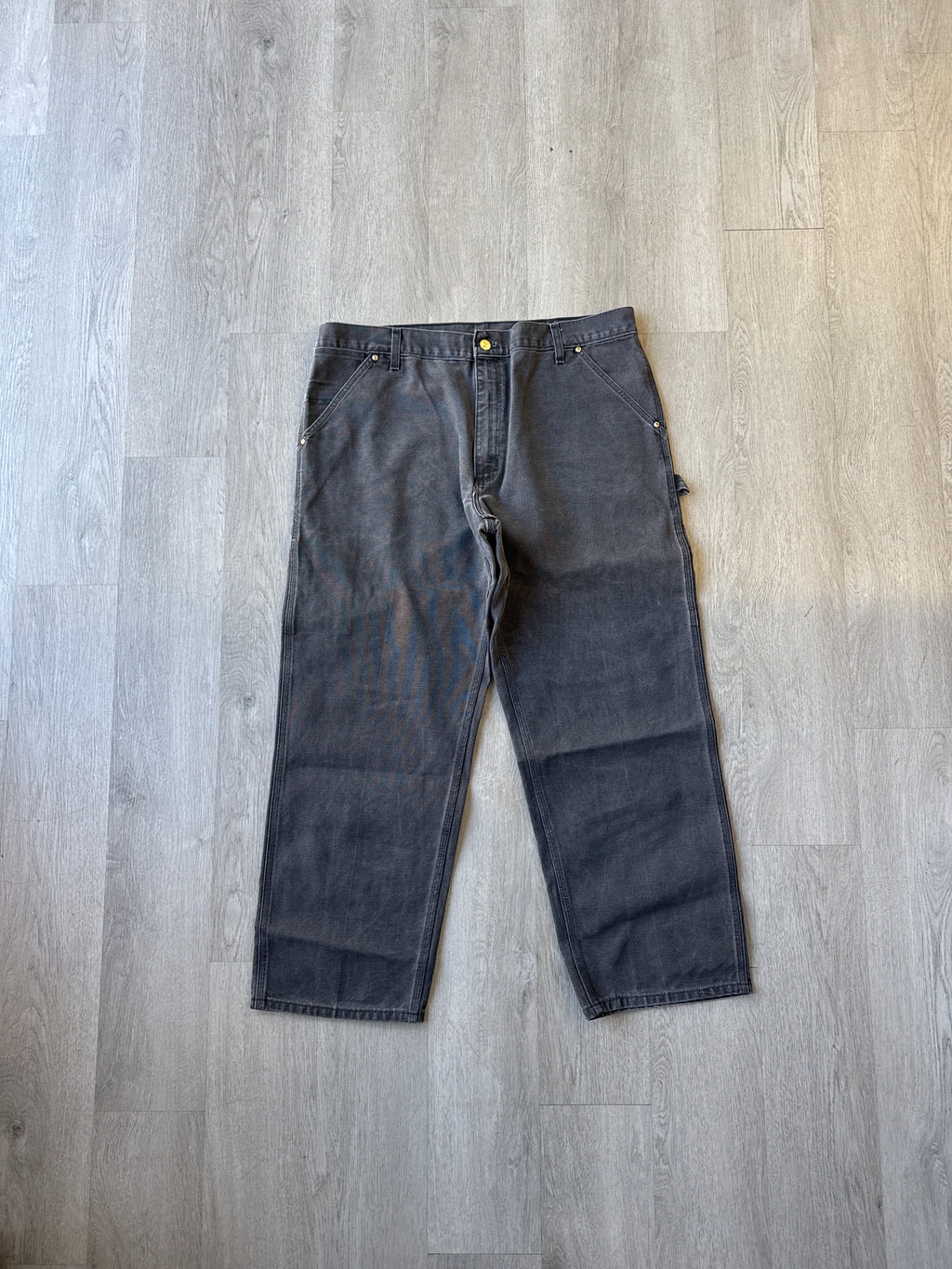 Vintage Carhartt Faded Black Carpenter Pants