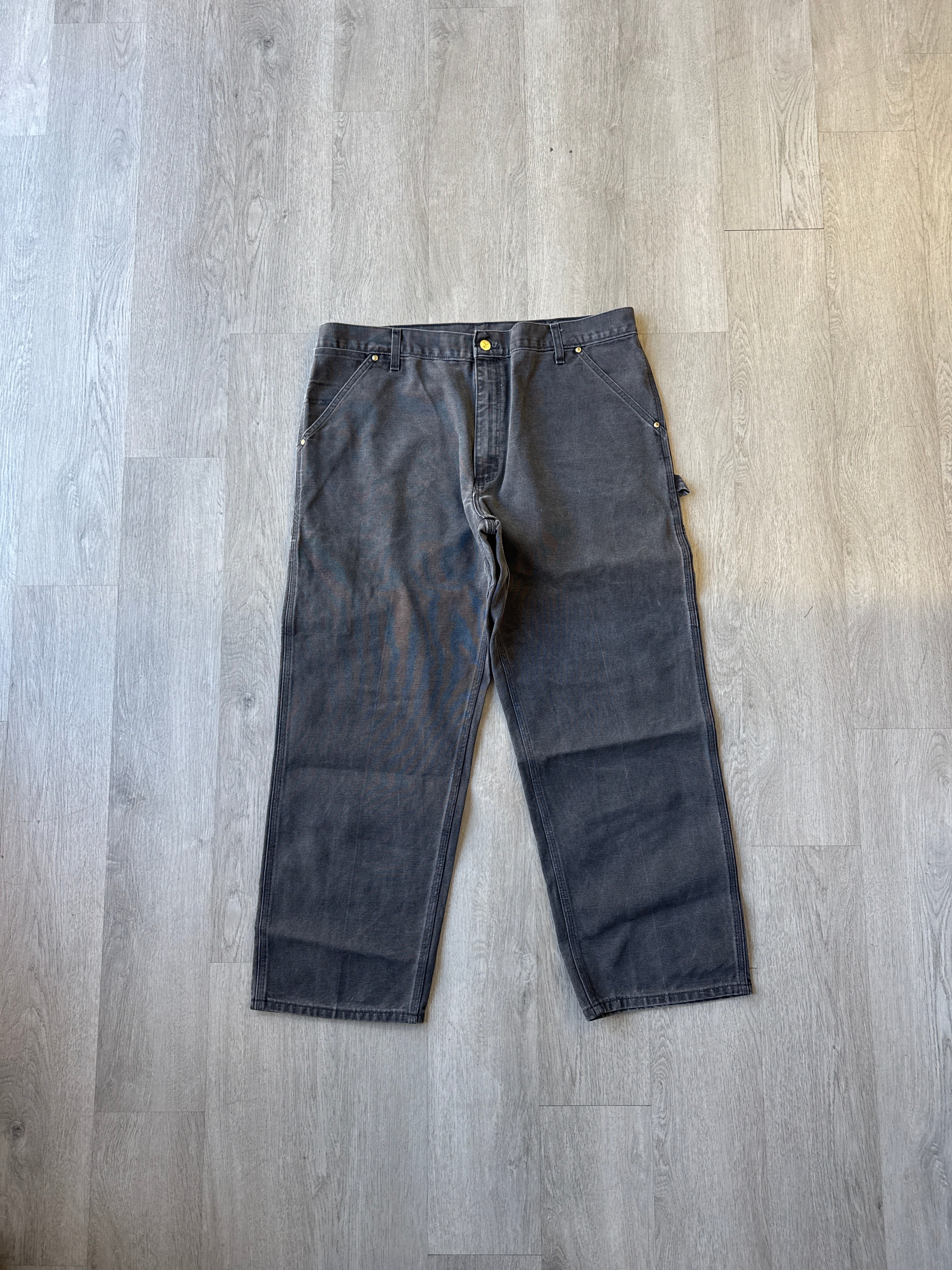 Vintage Carhartt Faded Black Carpenter Pants