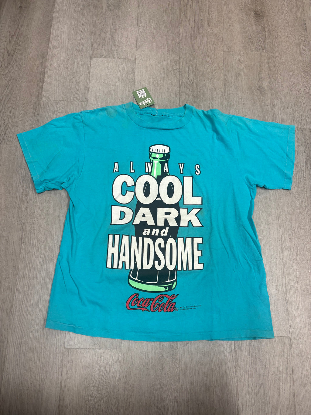 Vintage Coca Cola ‘Always Cool Dark and Handsome’ Tee
