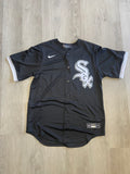 Chicago White Sox Yoan Moncada #10 Alternate Black Jersey