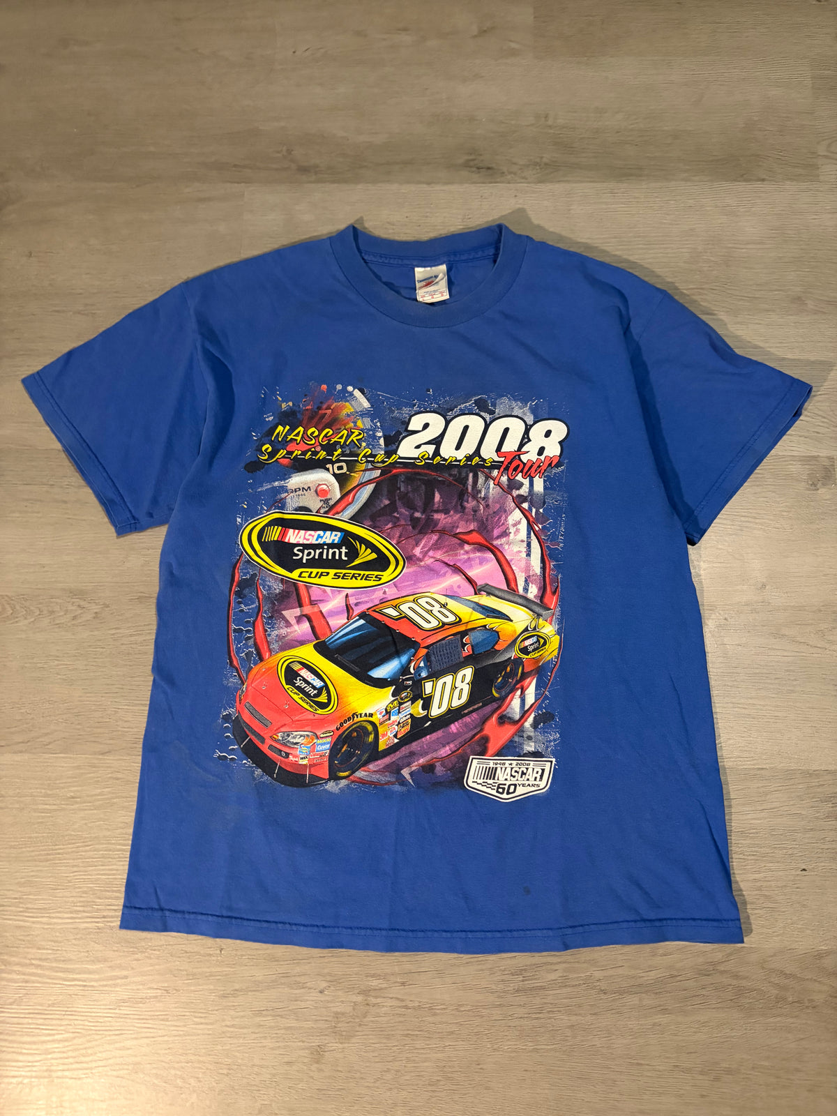 2008 NASCAR 60 Year Anniversary Sprint Cup Series Tee
