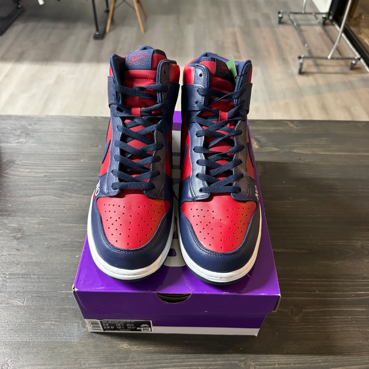 Pre-owned Nike Supreme Dunk High By Any Means