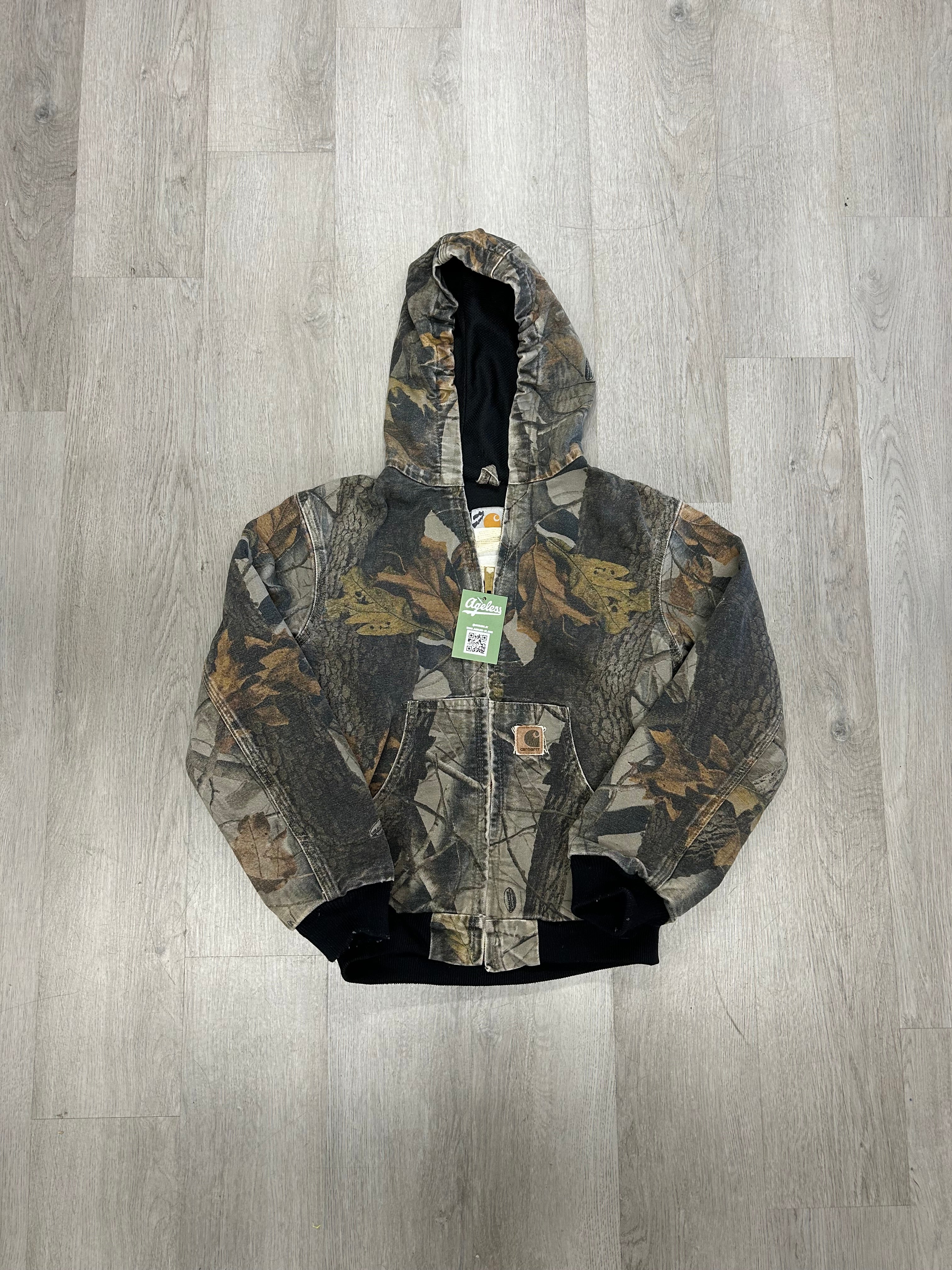 Vintage Carhartt Realtree Camouflage Active Hooded Jacket